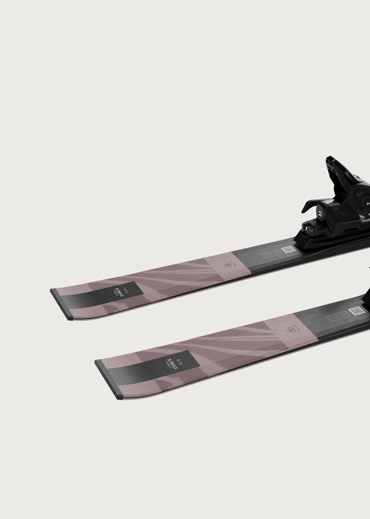Salomon S/Max No.8 Skis + M10 GW Bindings