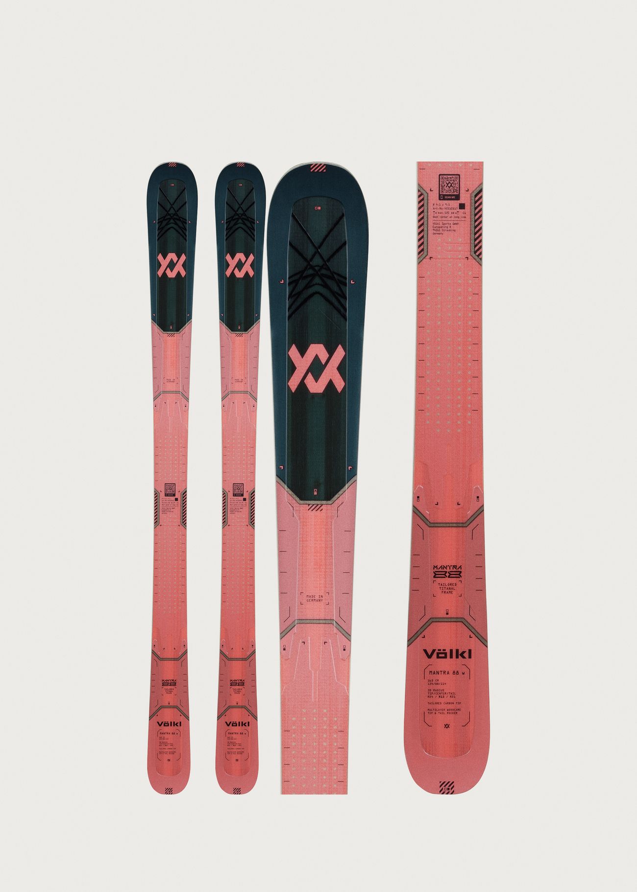 Volkl Mantra 88 W Skis