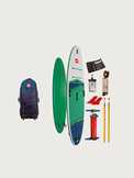 12.6 Voyager Inflatable Paddleboard Package - Hybrid Tough Paddle 22