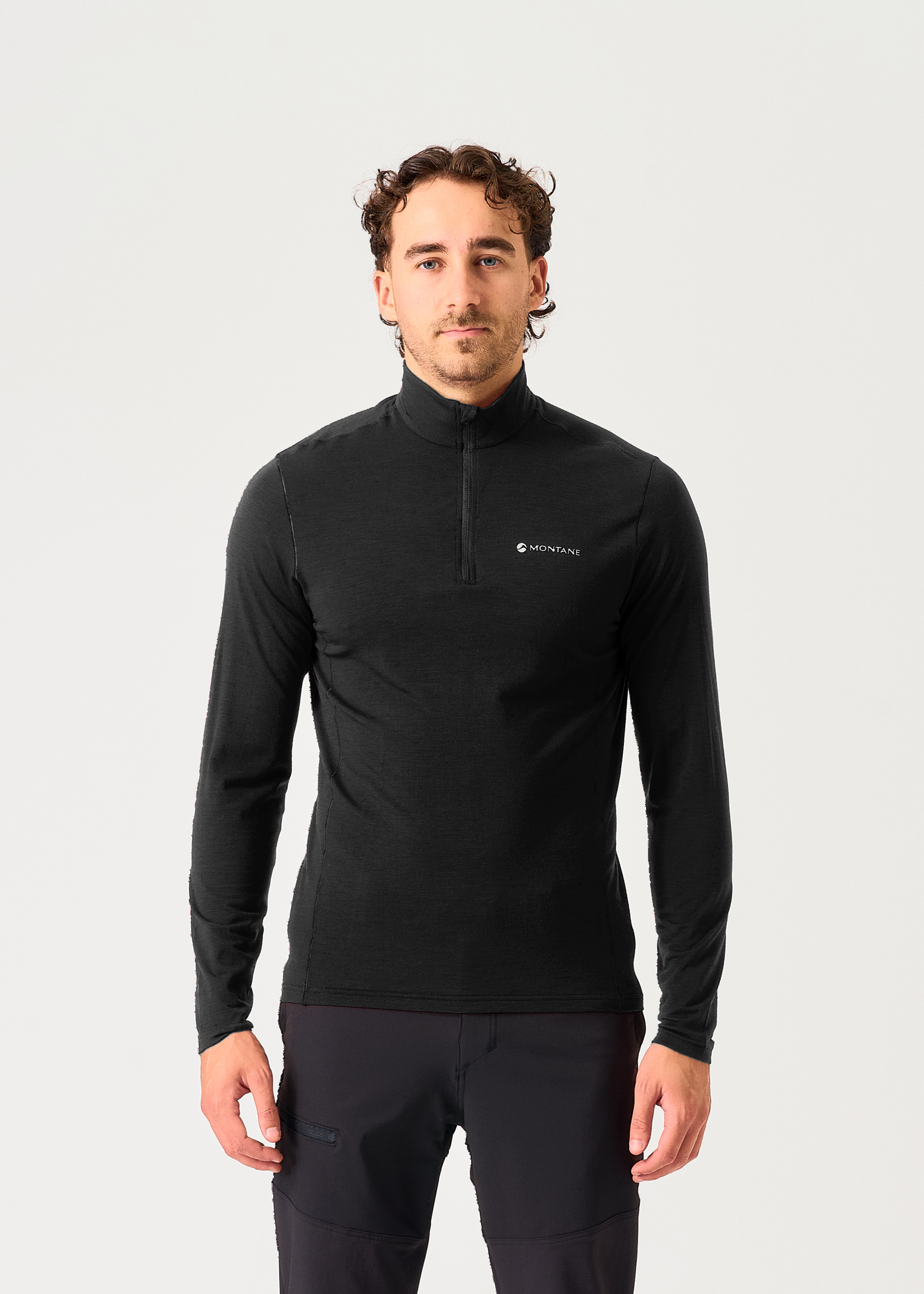 Montane Malli Long Sleeve Merino Zip T Shirt