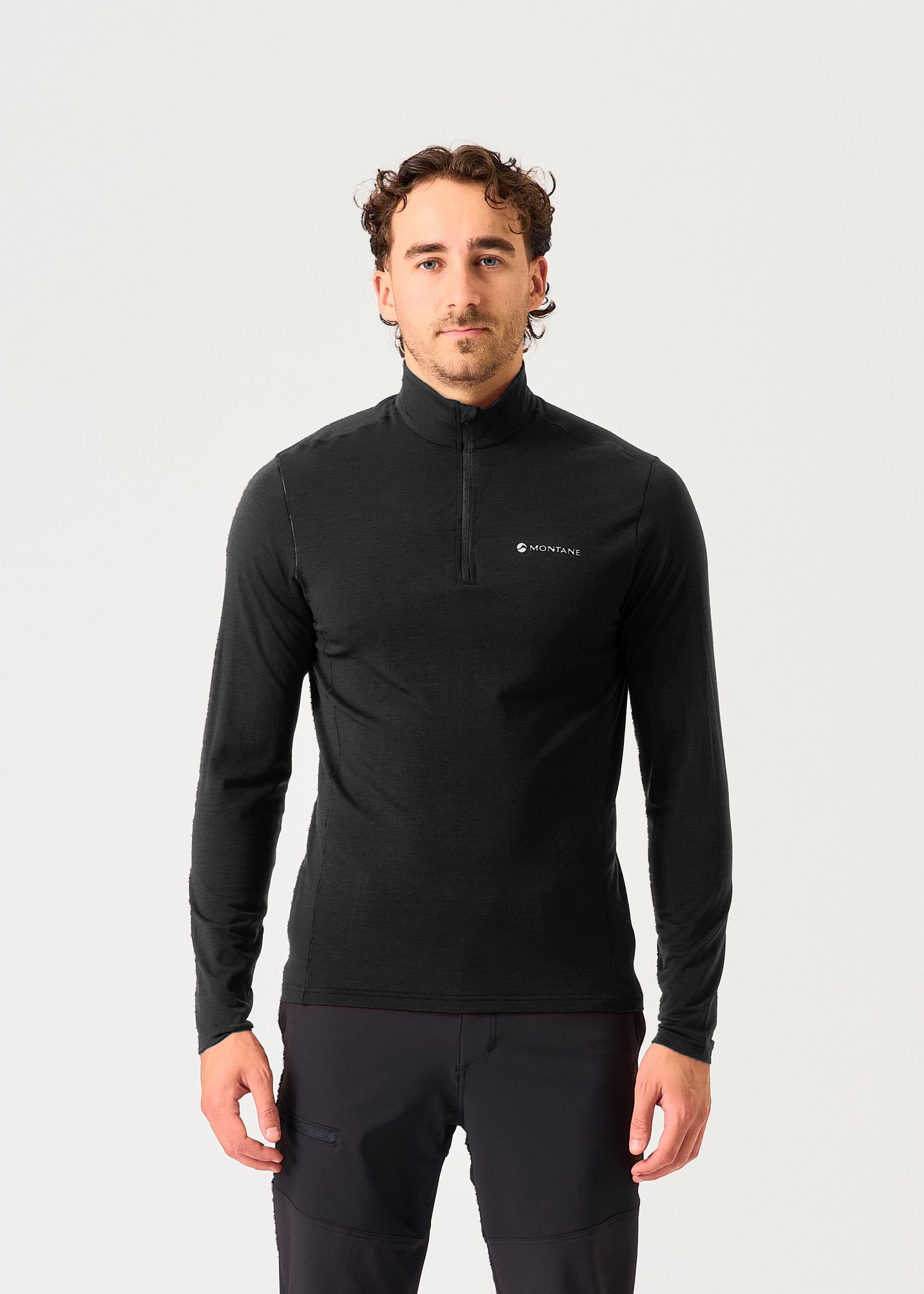 Image - 1 - Malli Long Sleeve Merino Zip T Shirt