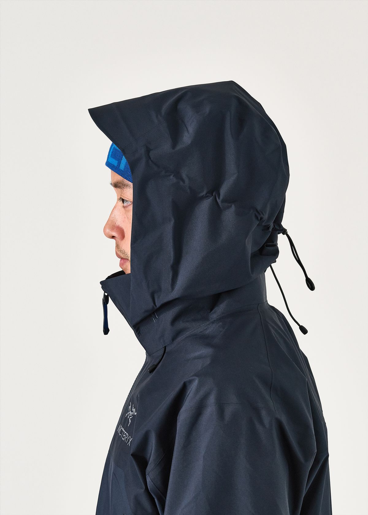 Adjustable helmet compatible DropHood