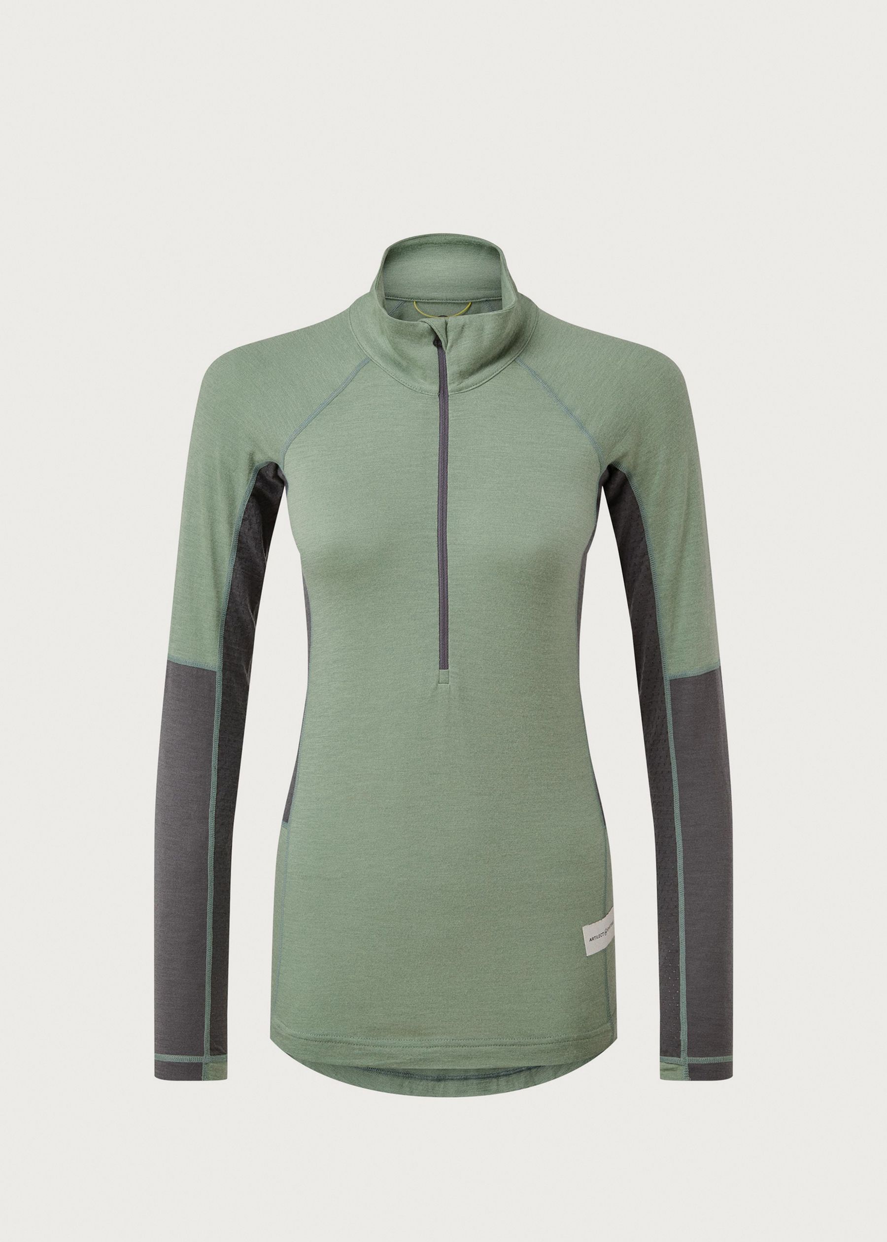 Image - 1 - Flatiron 185 Merino Long Sleeve Zip Neck