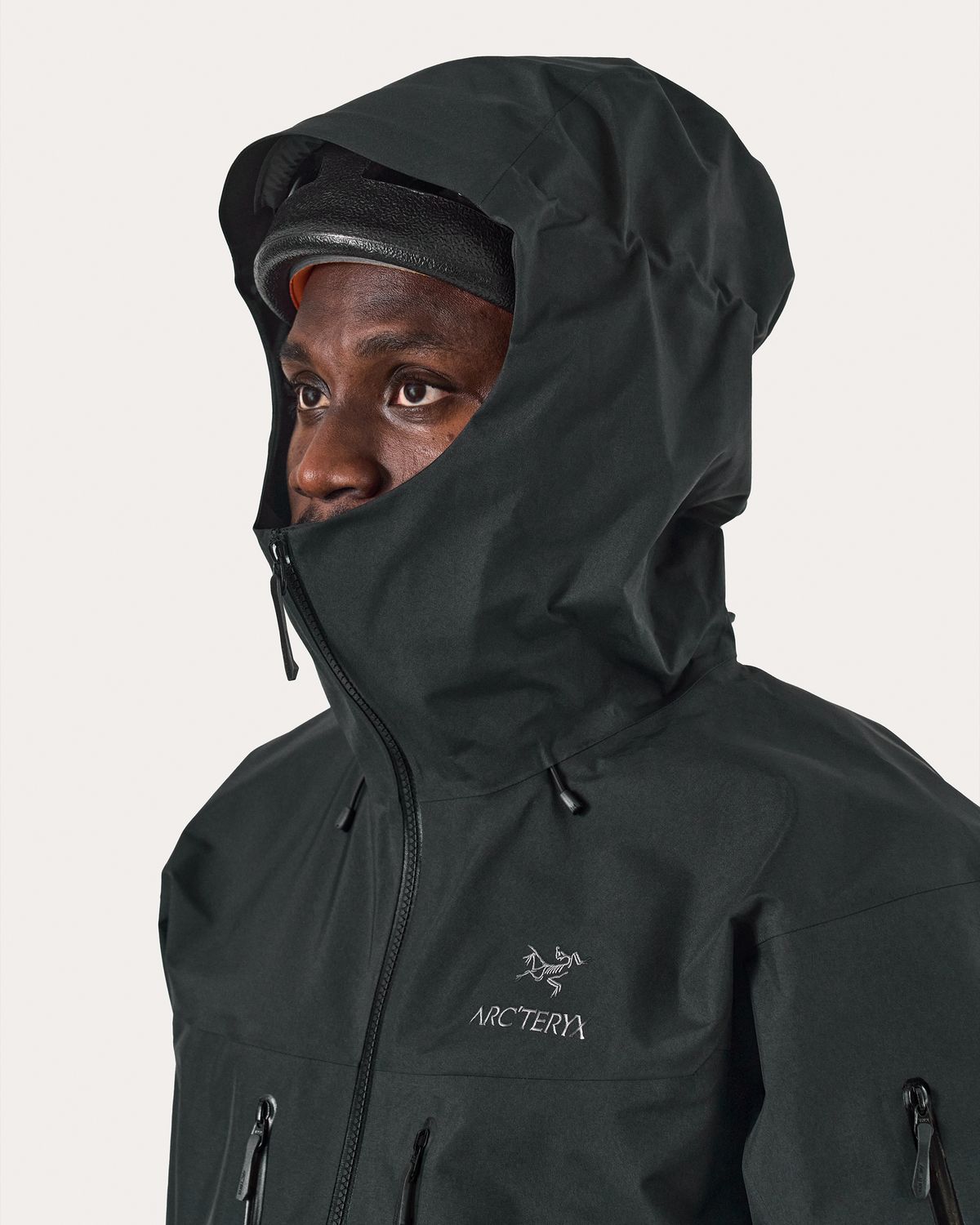  Adjustable helmet compatible StormHood