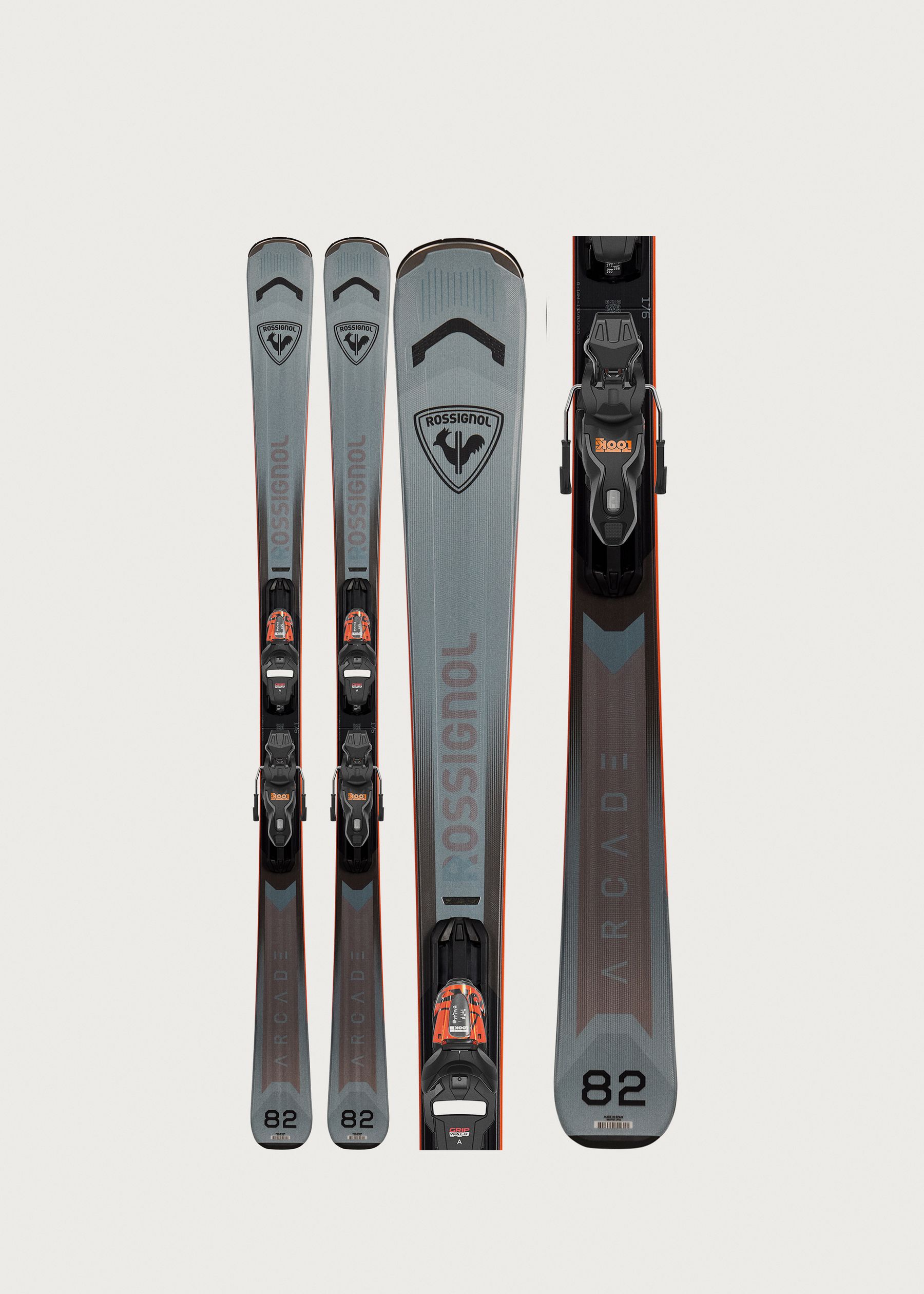 Rossignol Arcade 82 Skis + Xpress 11 GW Bindings