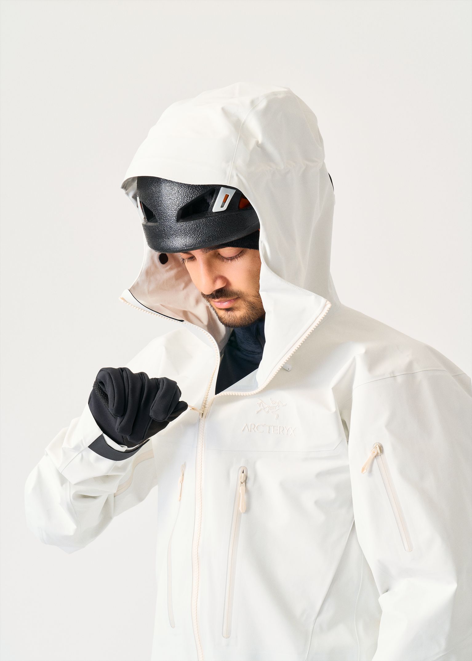  Adjustable helmet compatible StormHood