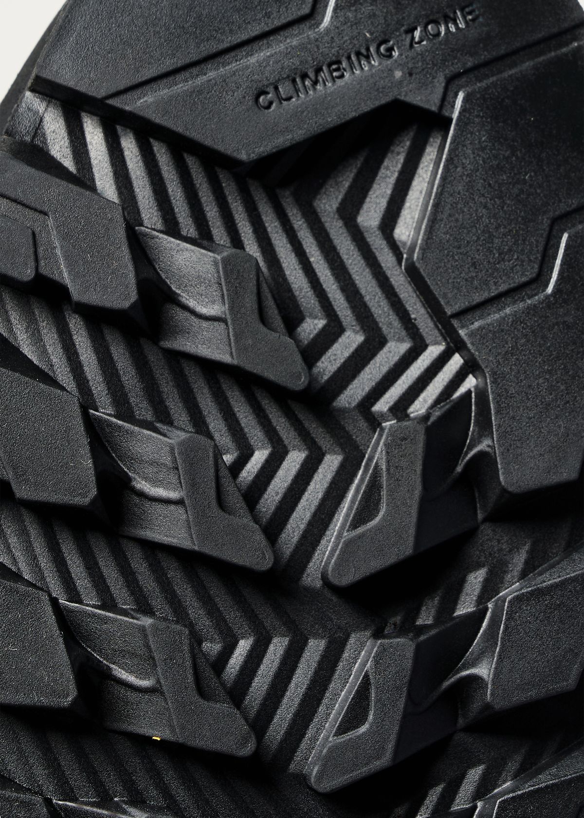 Climbing zone at toe