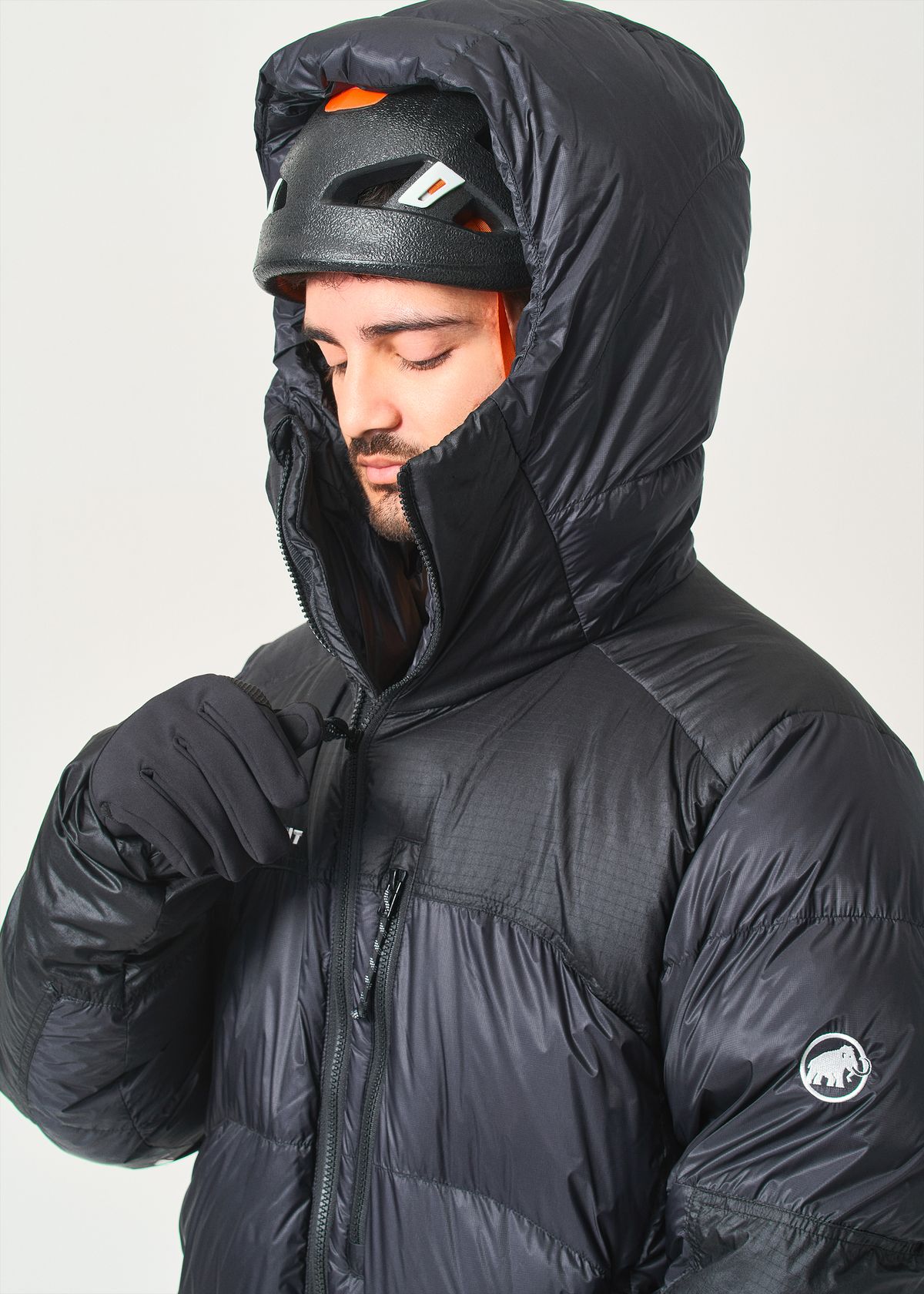 Helmet compatible hood