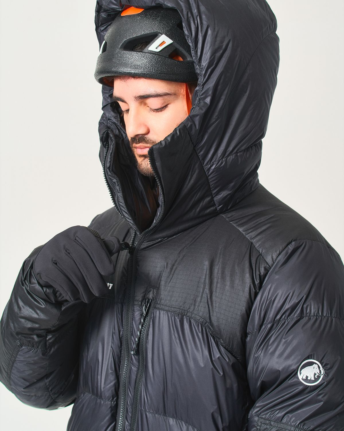 Helmet compatible hood