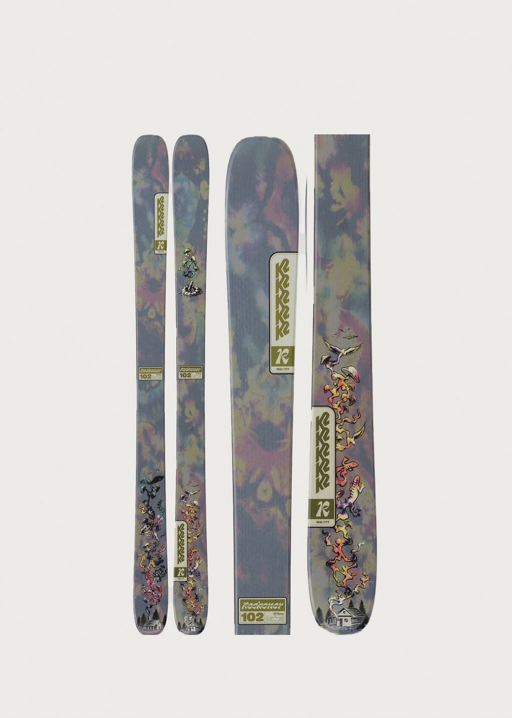 K2 Reckoner 102 Skis