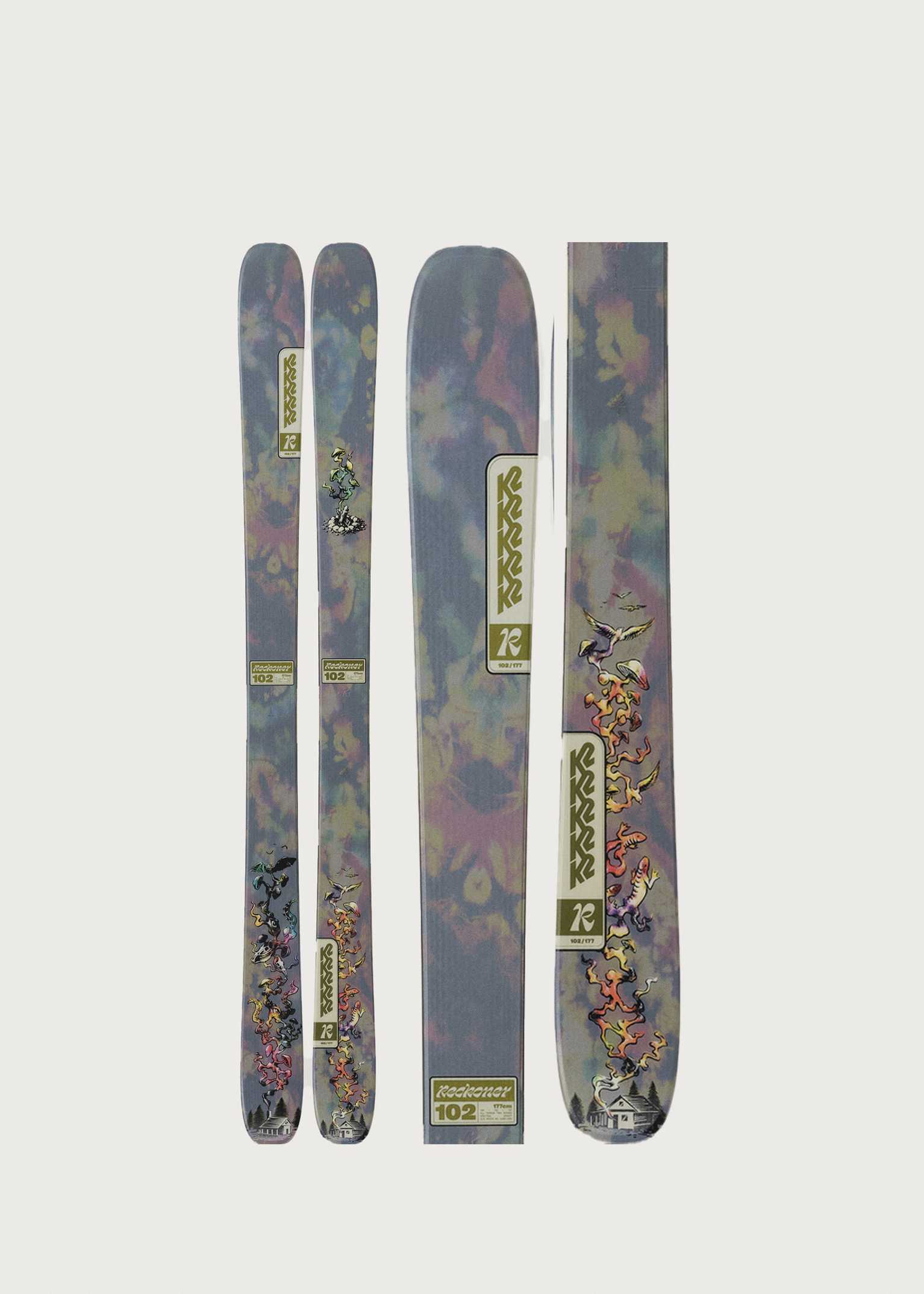 スキー K2 RECKONER102 178cm K2 Reckoner 102 Skis