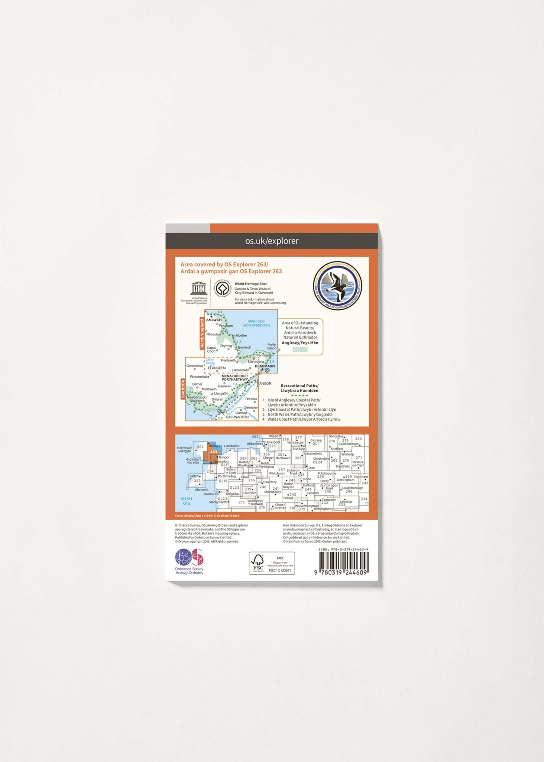 Image - 2 - Anglesey East - OS Explorer 263 Map