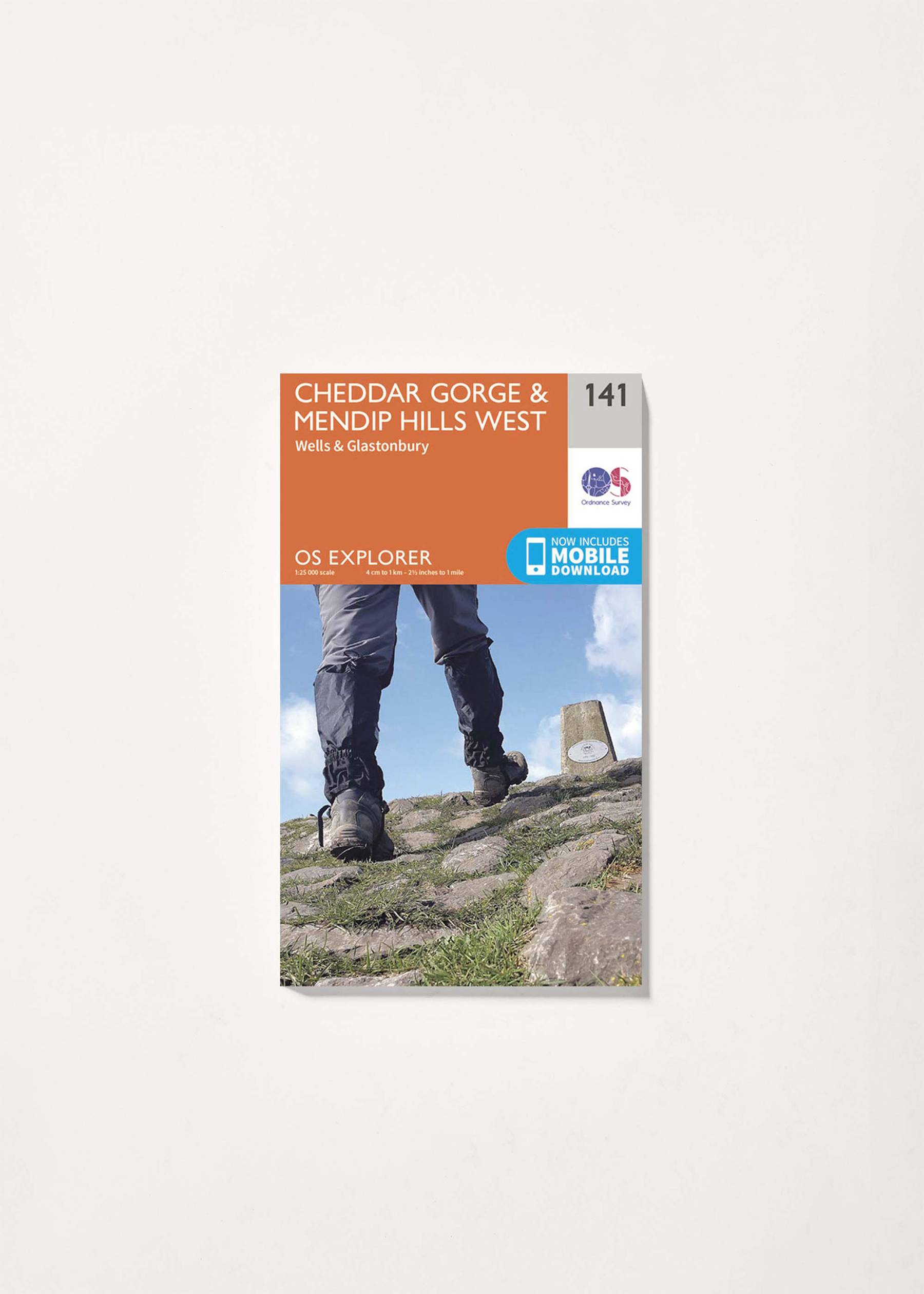 Image - 3 - Cheddar Gorge & Mendip Hills West - OS Explorer 141 Map