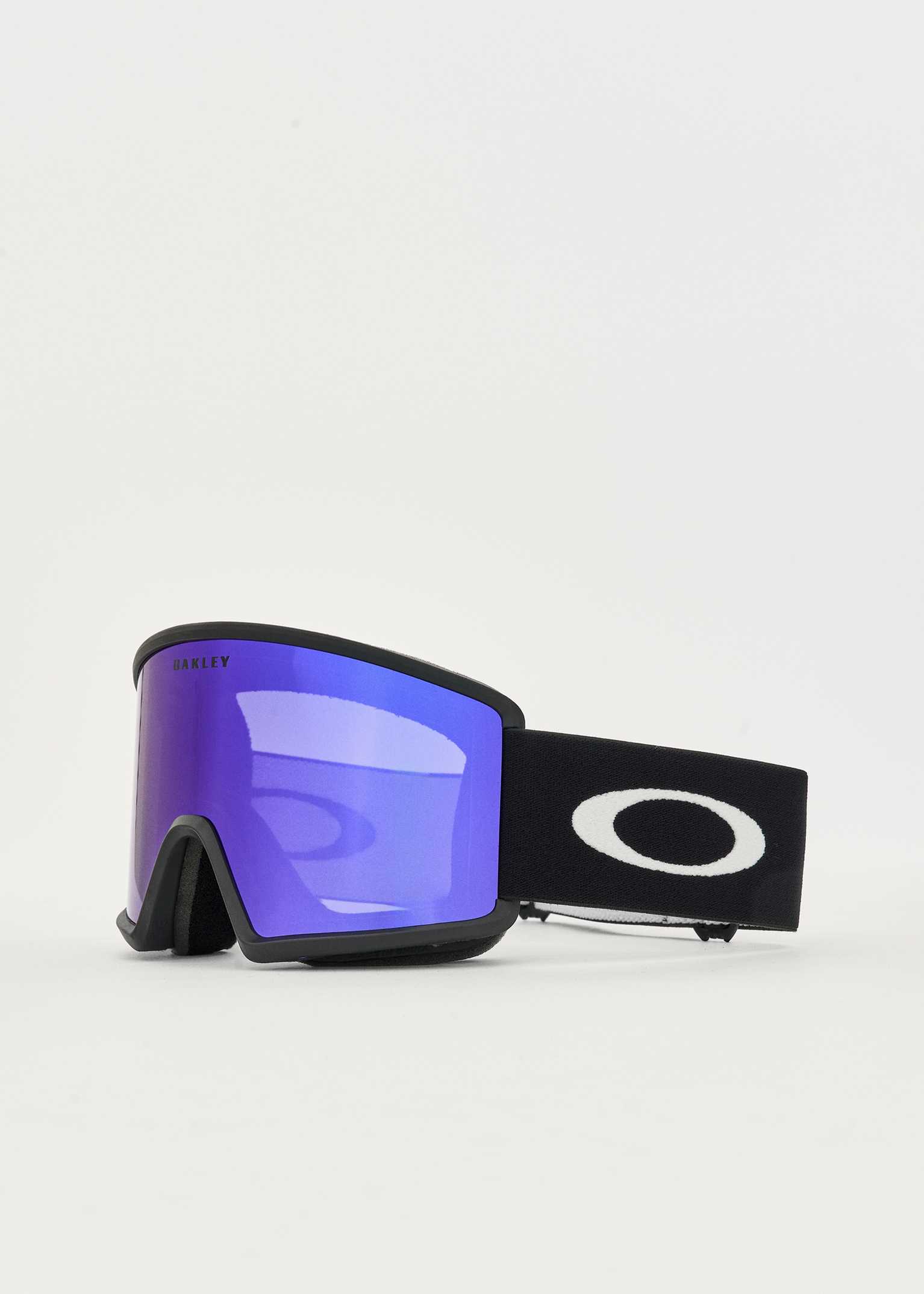 Oakley Target Line L Matte Black / Violet Iridium Goggles