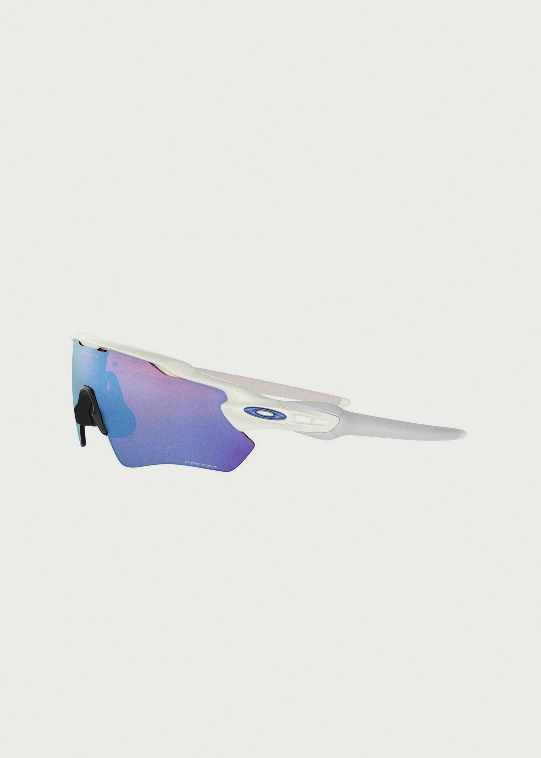 Image - 3 - Radar EV Path Polished White / Prizm Snow Sapphire Sunglasses
