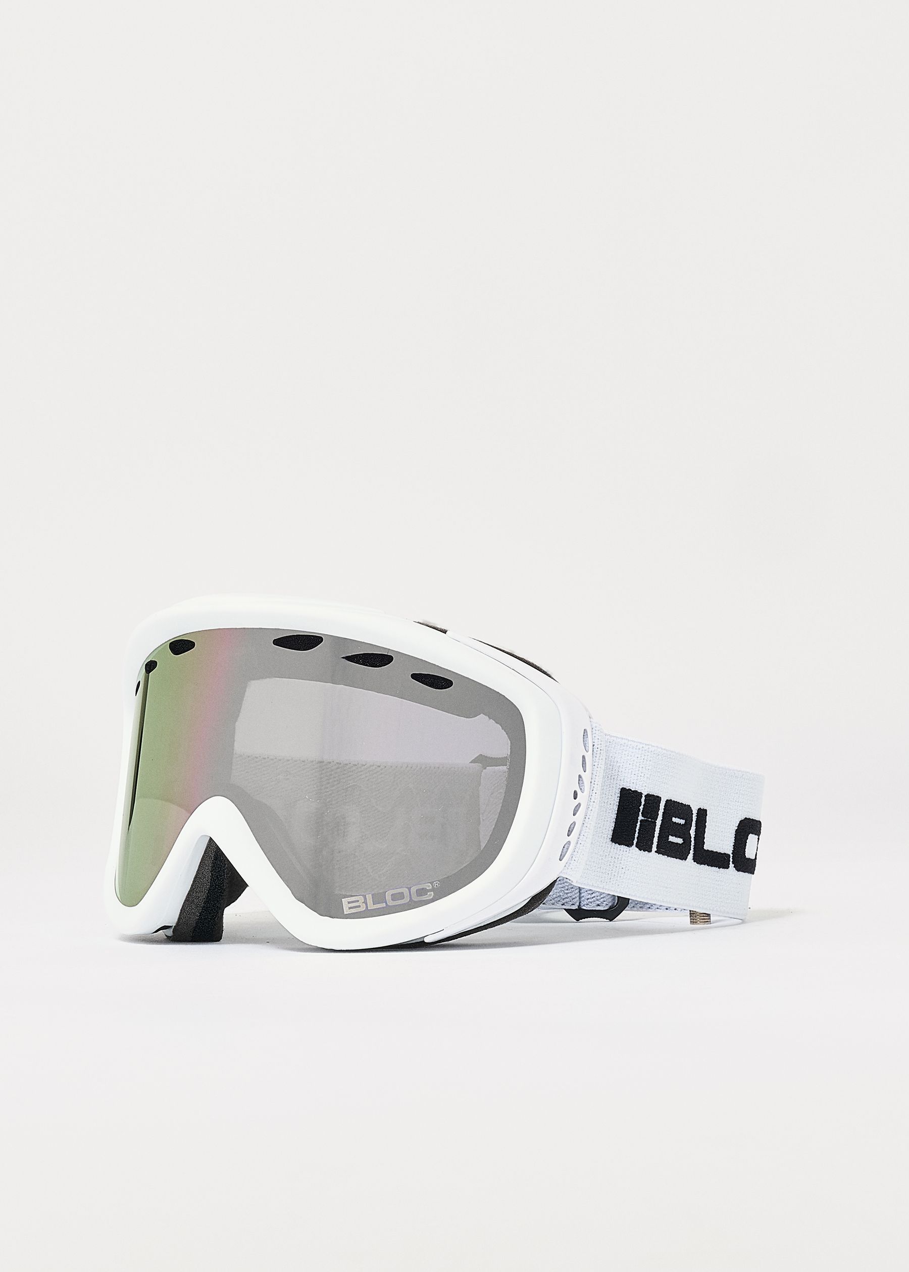 Image - 1 - Mars Matte White / Pink Mirror Goggles