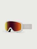 Snowday White / Red Sol-X Mirror Goggles
