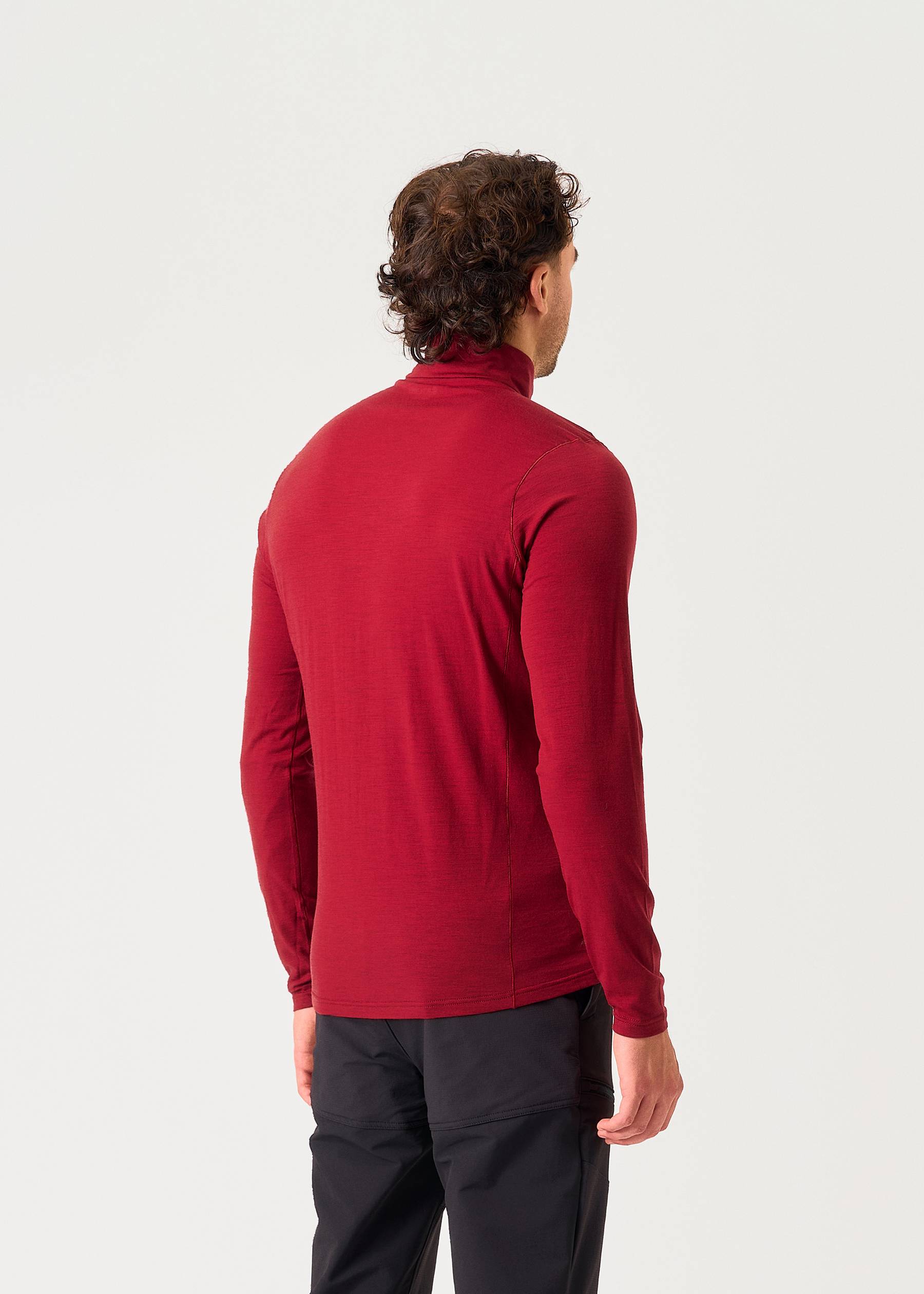 Image - 3 - Malli Long Sleeve Merino Zip T Shirt