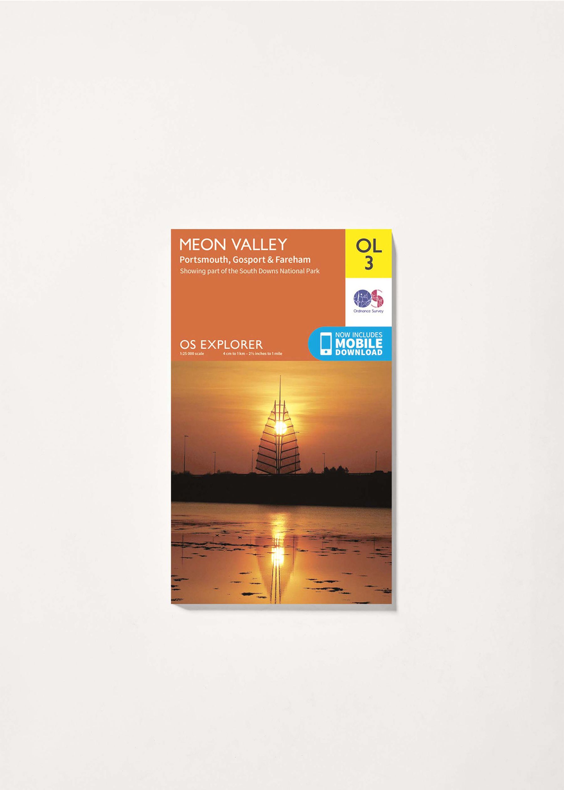Image - 1 - Meon Valley, Portsmouth, Gosport & Fareham - OS Explorer OL3 Map