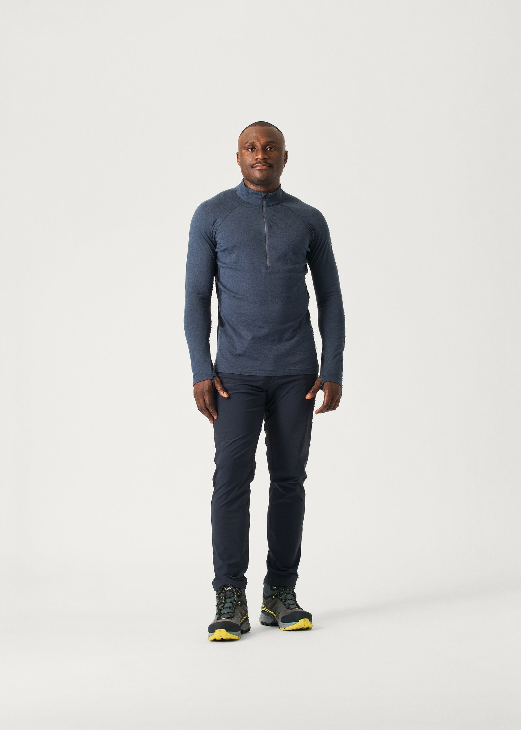 Image - 2 - Boulder 125 Merino Long Sleeve Zip Neck