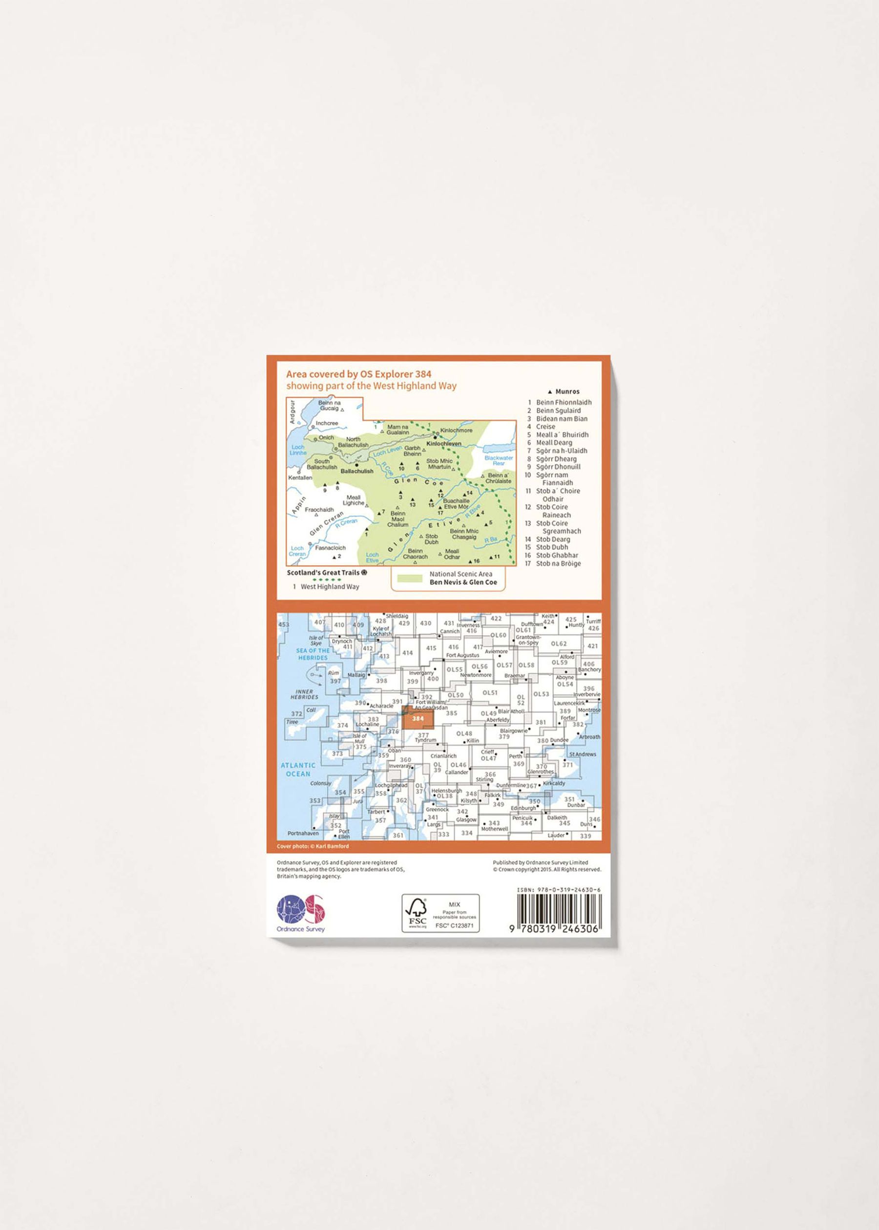 Image - 2 - Glen Coe - OS Explorer 384 Map