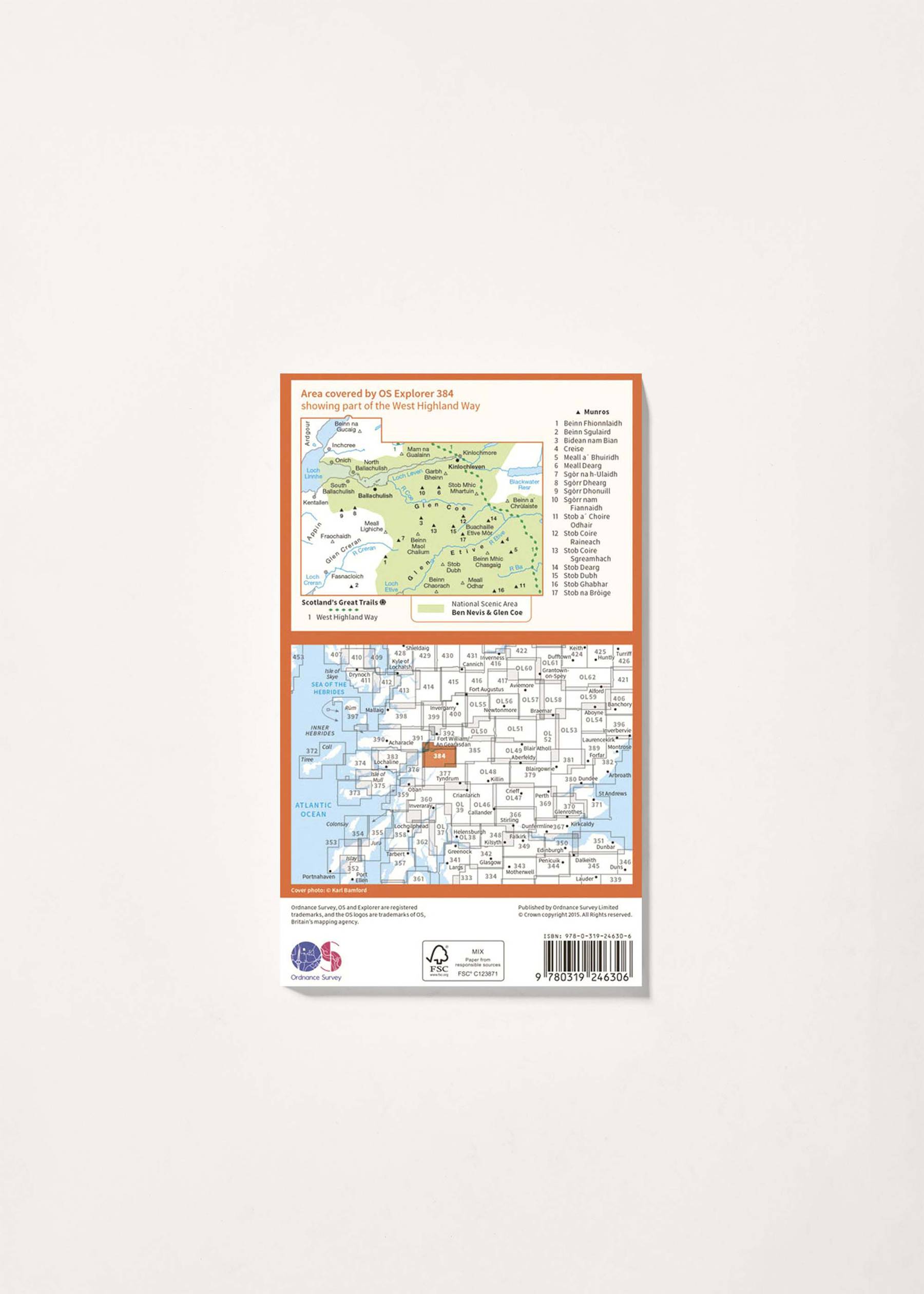 Image - 2 - Glen Coe - OS Explorer 384 Map