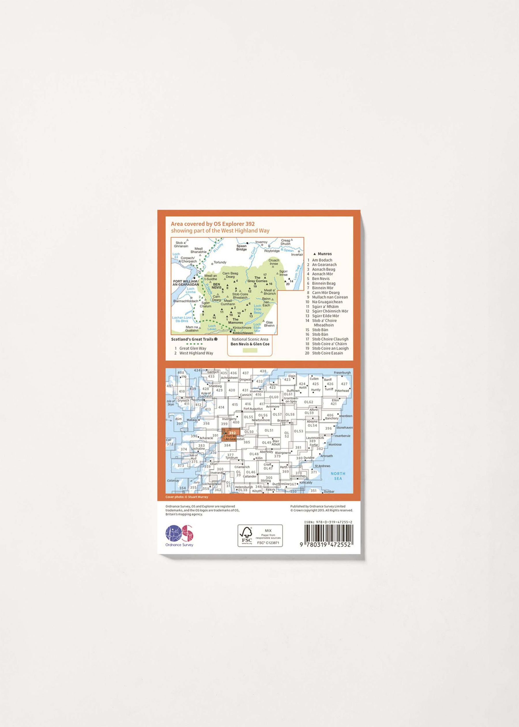 Image - 2 - Ben Nevis - OS Explorer Active 392 Map