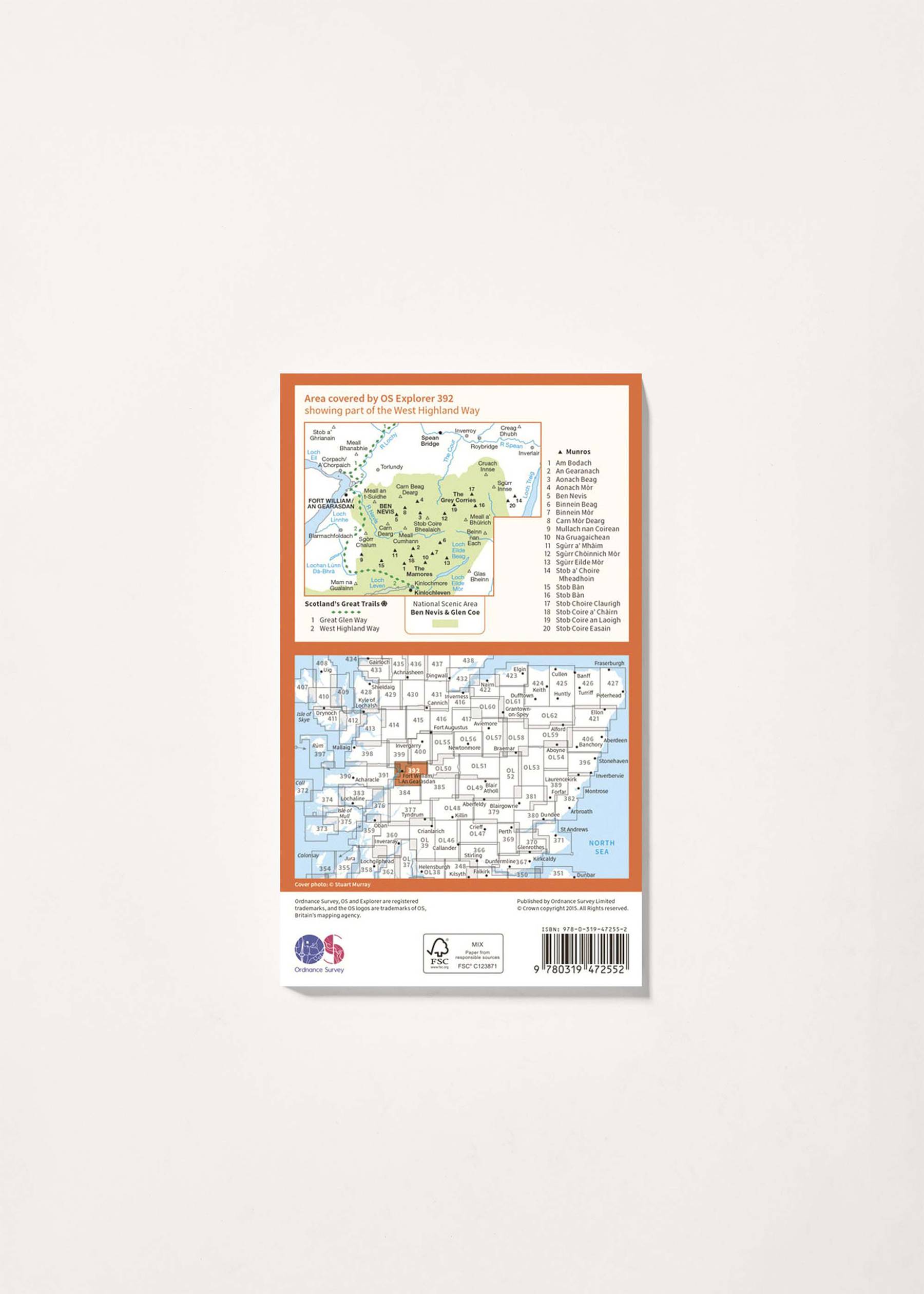 Image - 2 - Ben Nevis - OS Explorer Active 392 Map