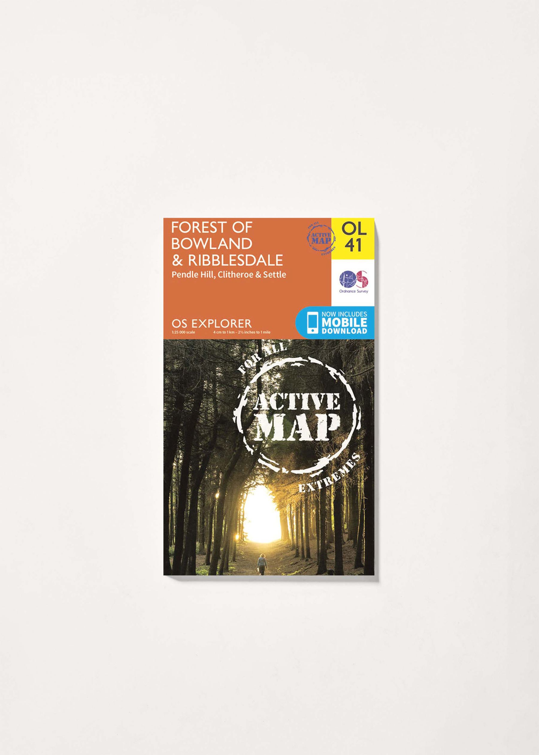 Image - 1 - Forest of Bowland & Ribblesdale - OS Explorer Active OL41 Map