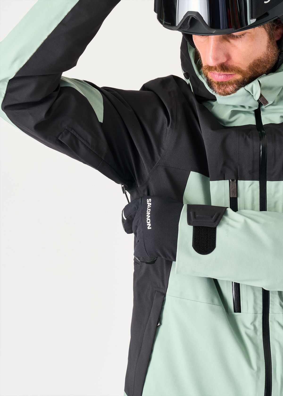 Underarm Venting Zips