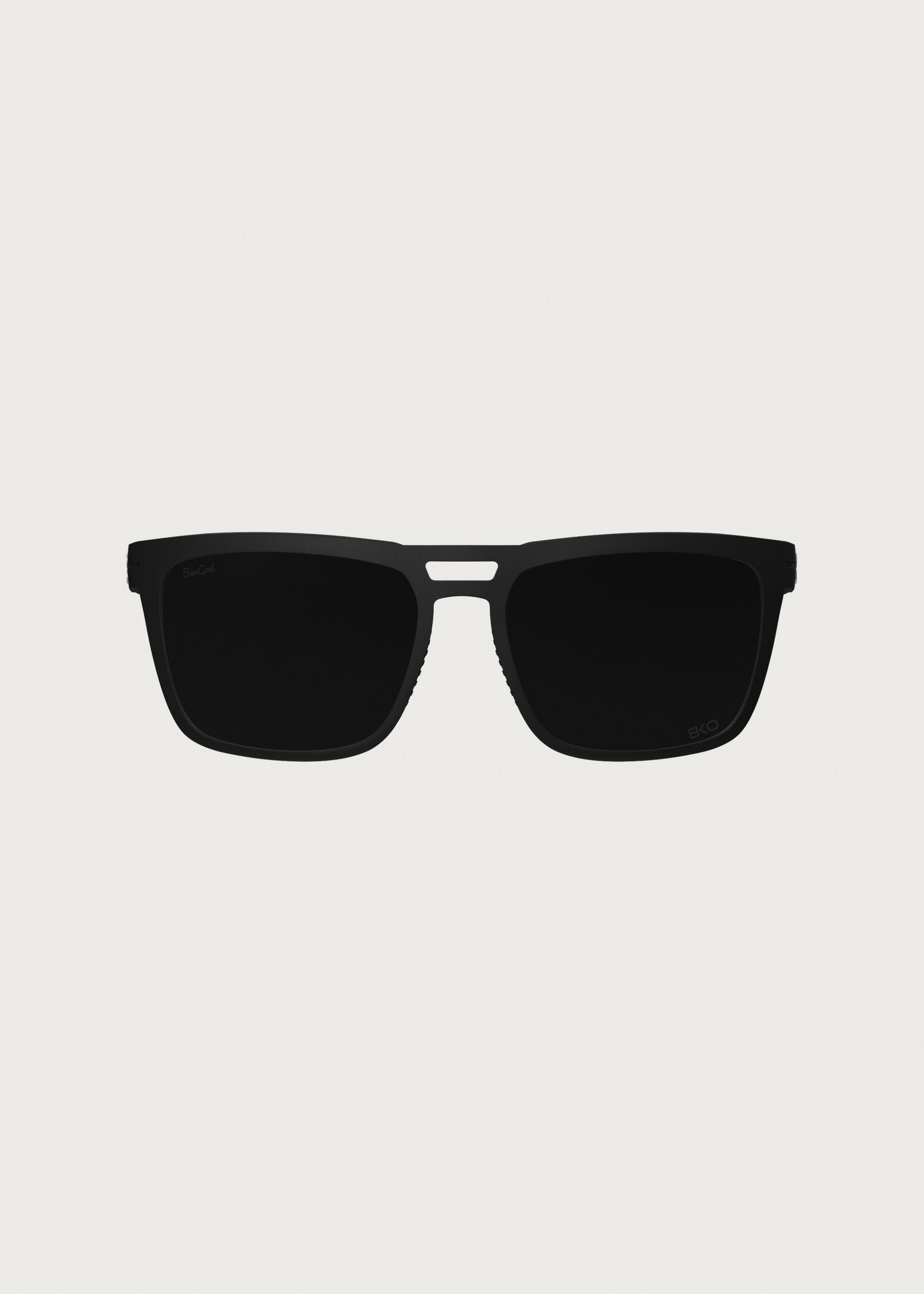 Image - 1 - Tempests Matte Black / 8KO Smoke Polarised Sunglasses