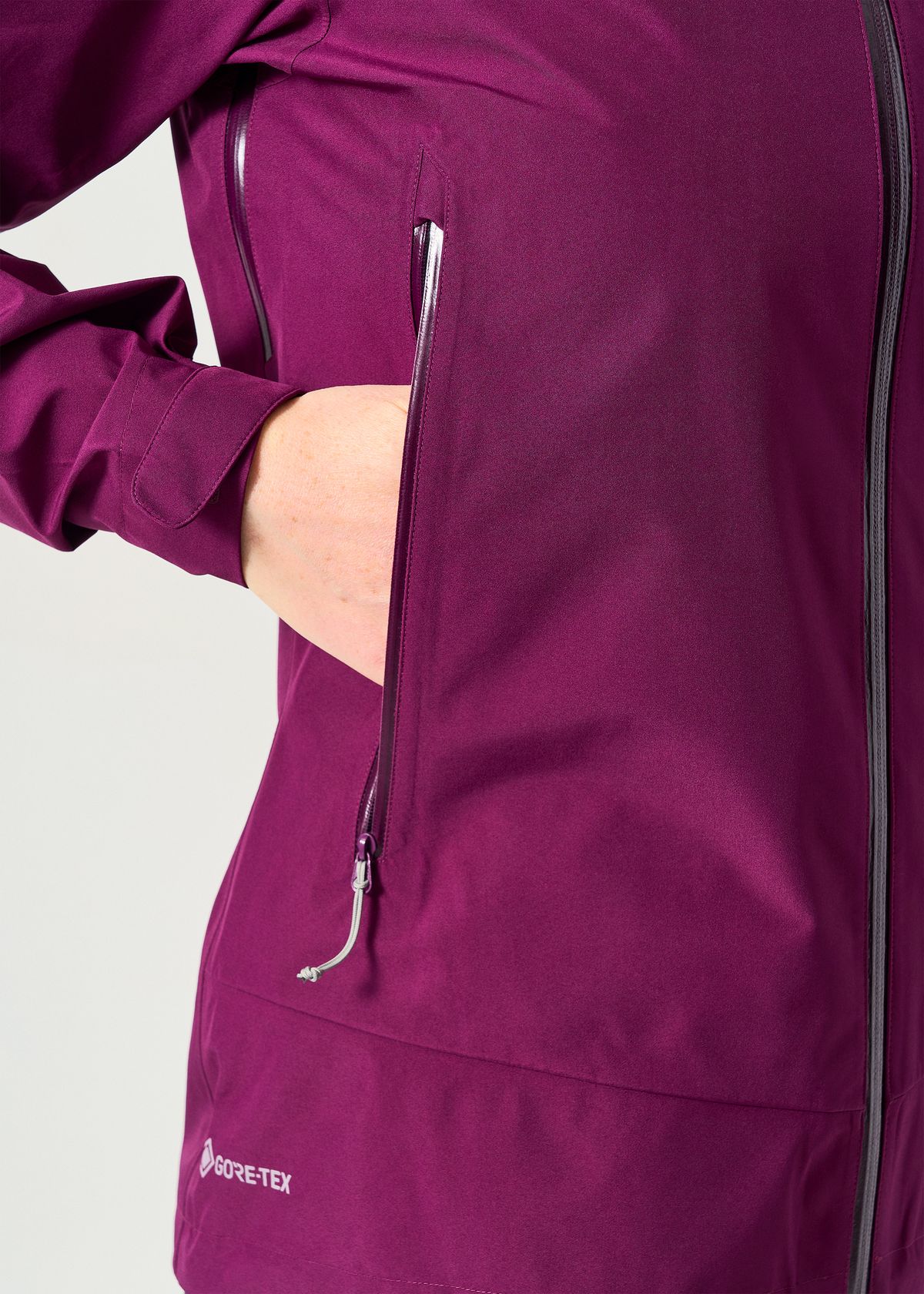 Zipped hand pockets
