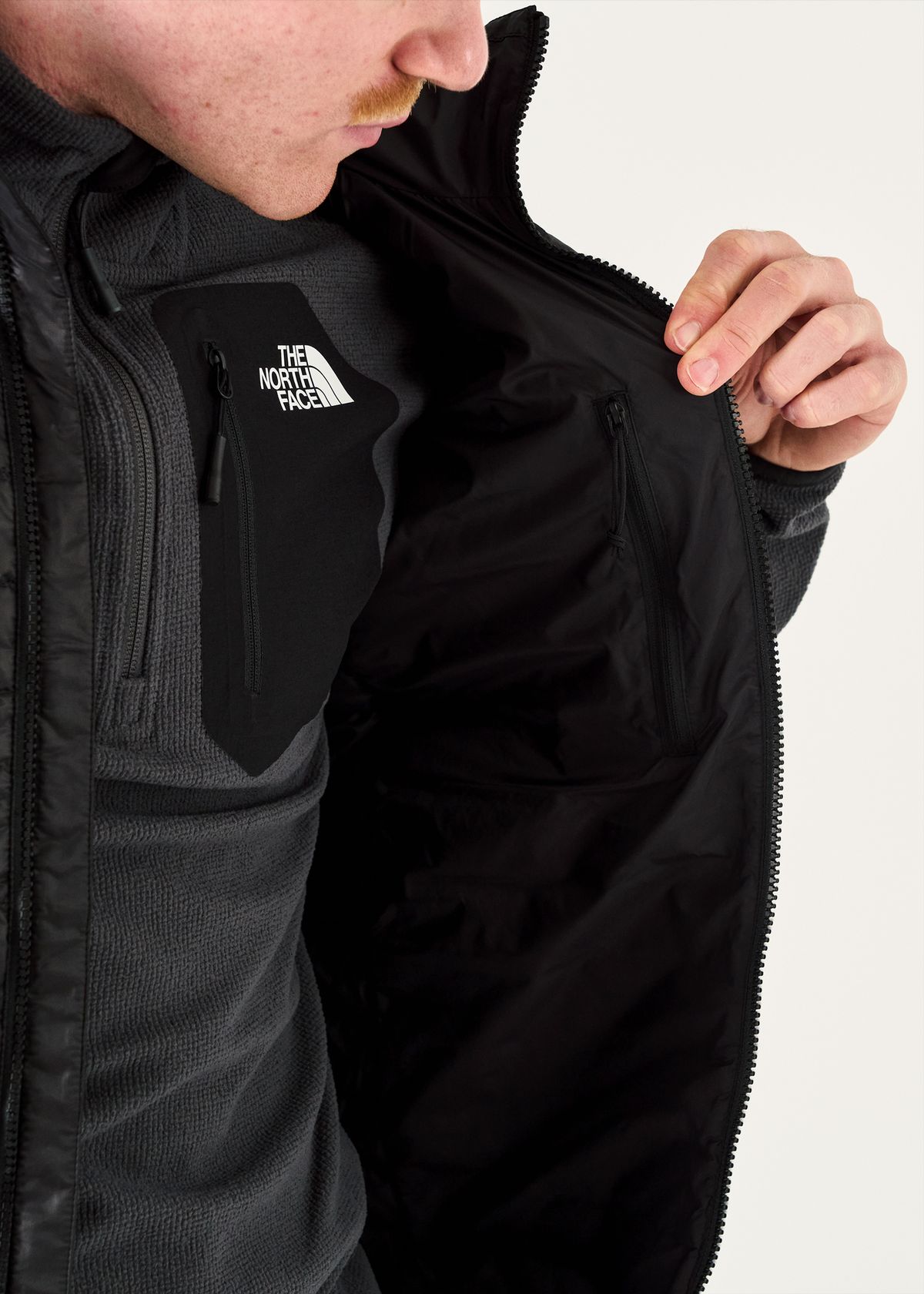 Internal zipped pocket 