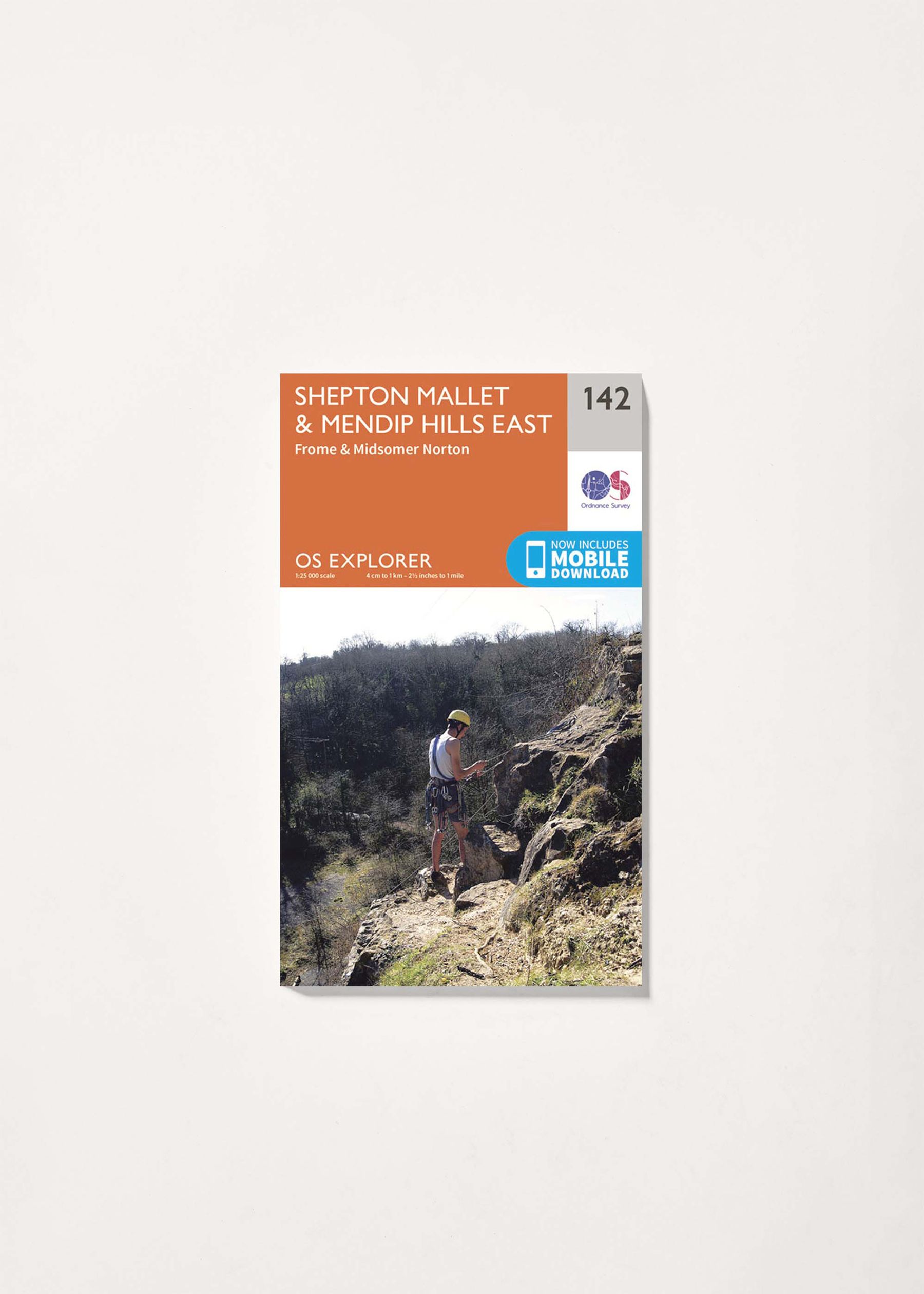 Image - 1 - Shepton Mallet & Mendip Hills East - OS Explorer 142 Map