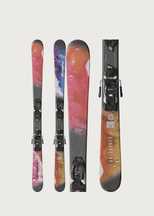 Unleashed JR Skis + 4.5 FDT Bindings