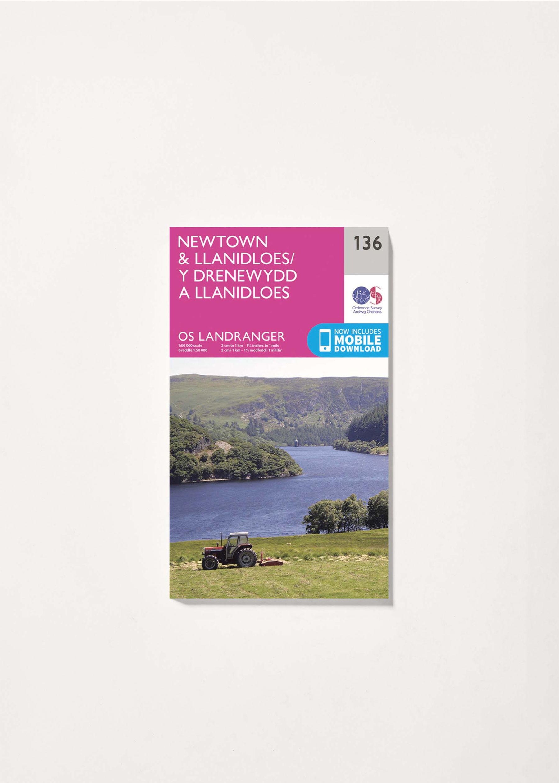 Image - 1 - Newtown & Llanidloes - Landranger 136 Map
