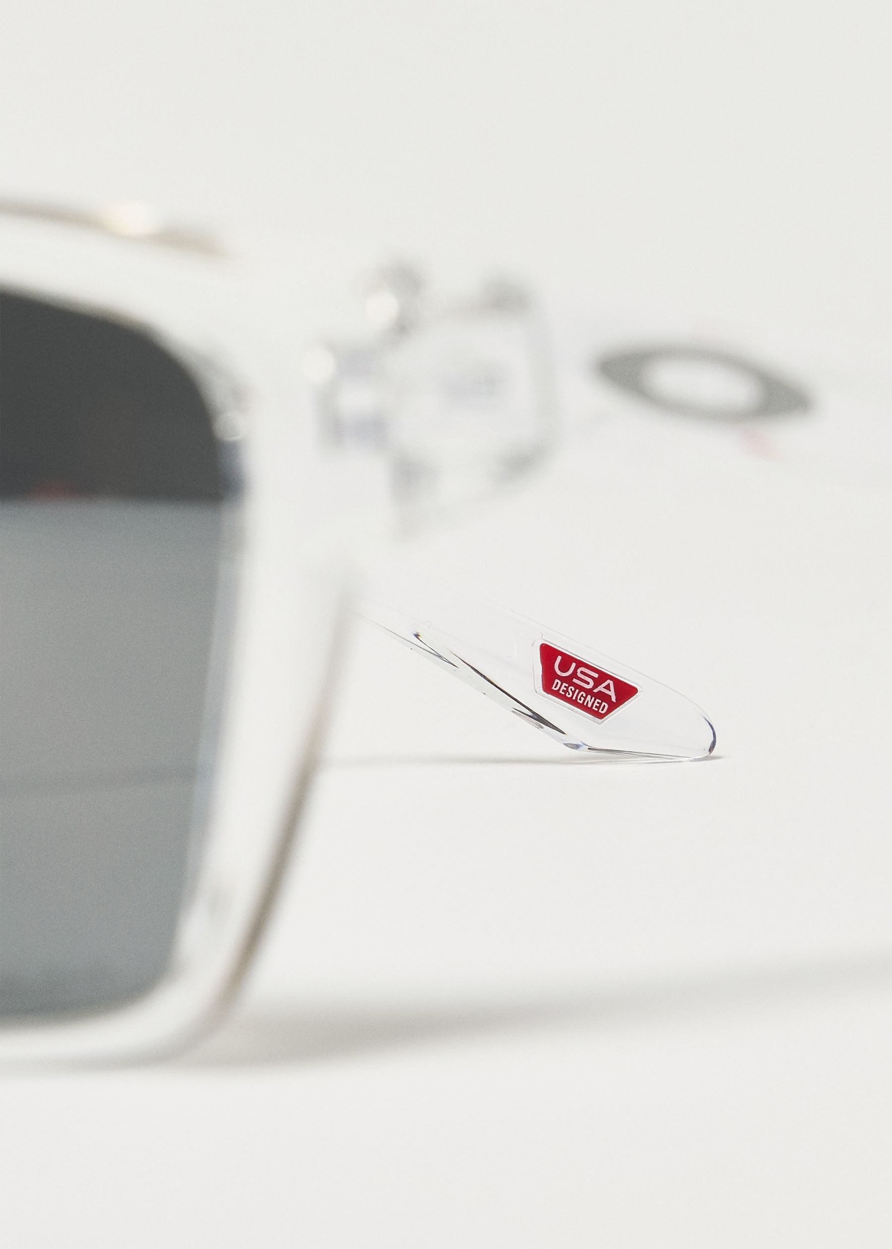 Oakley Sylas Polished Clear / Prizm Black Sunglasses