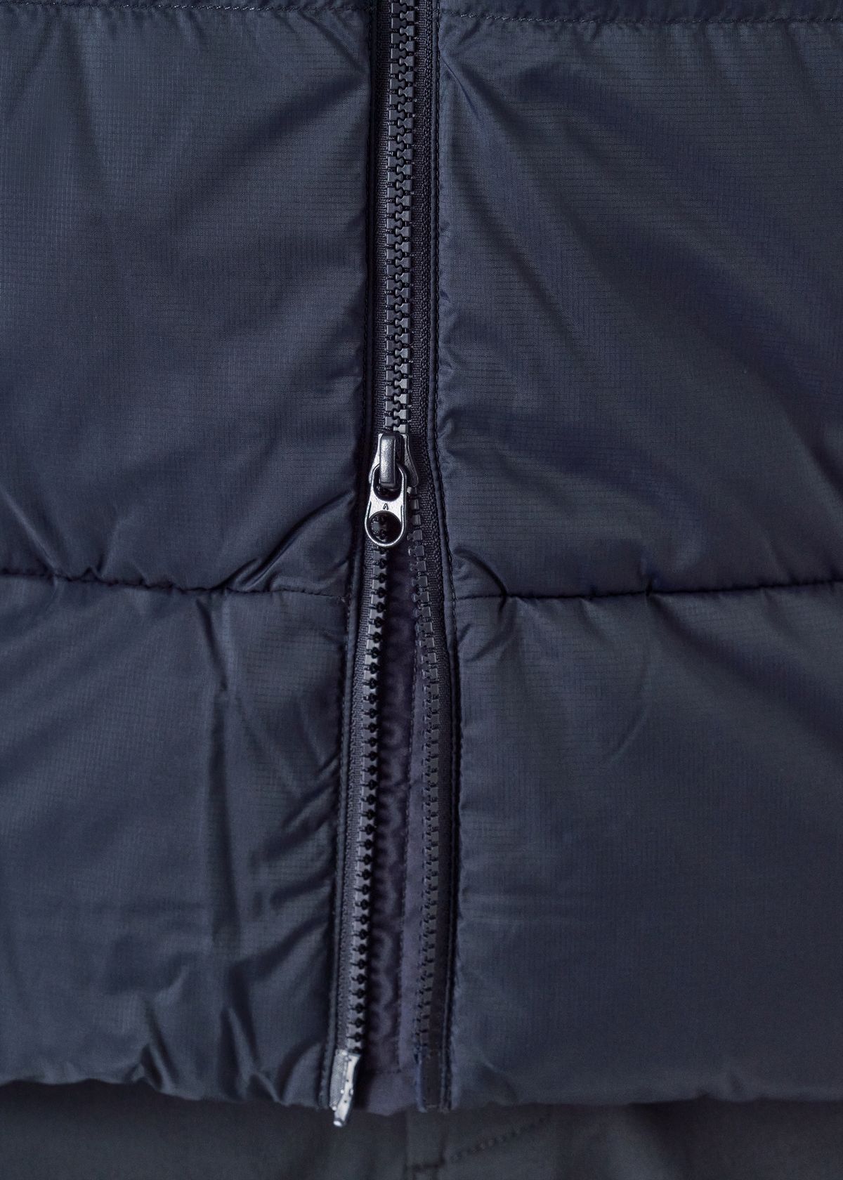 Two-way front zip   