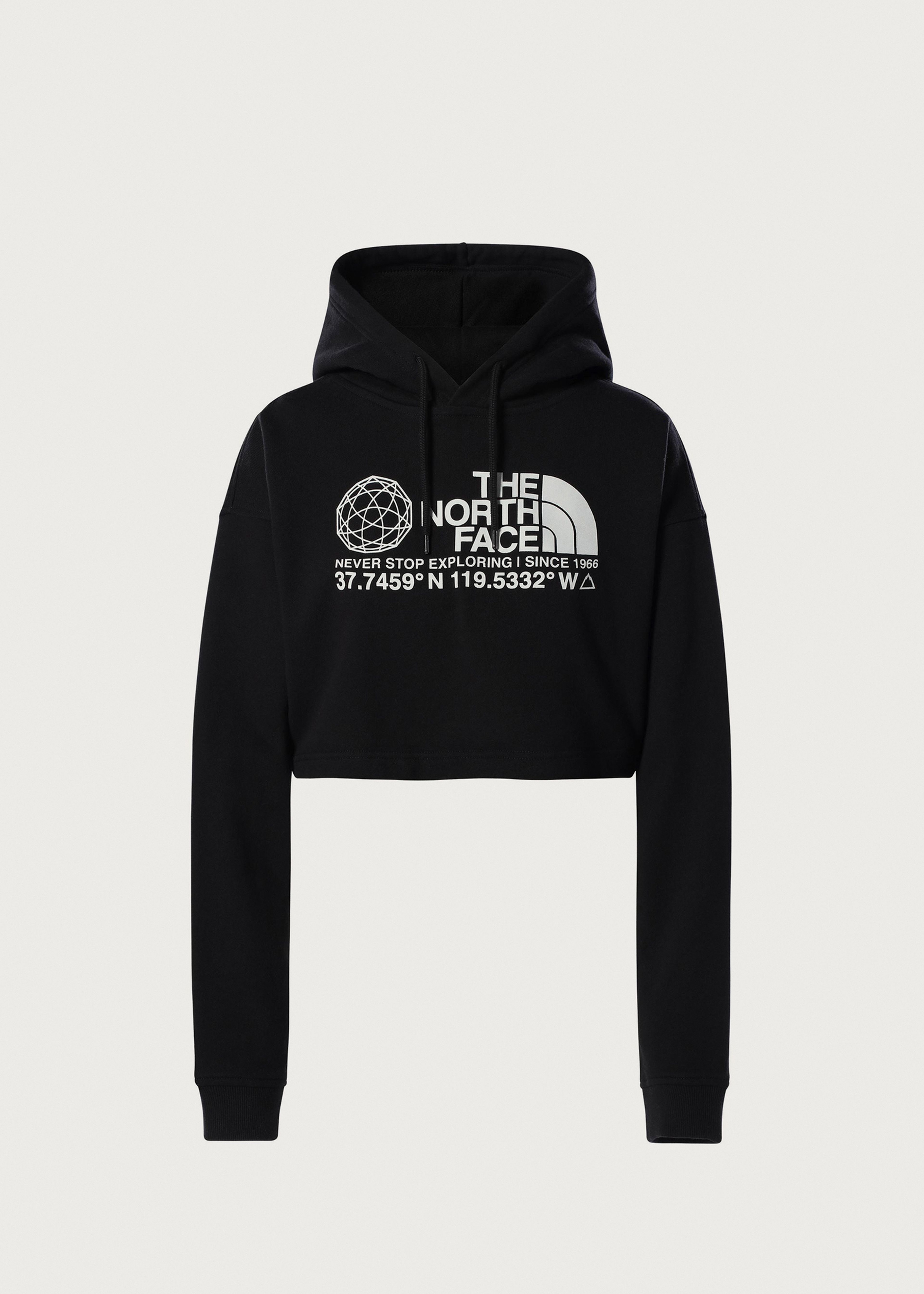 The North Face Coordinates Crop Drop Pullover Hoodie