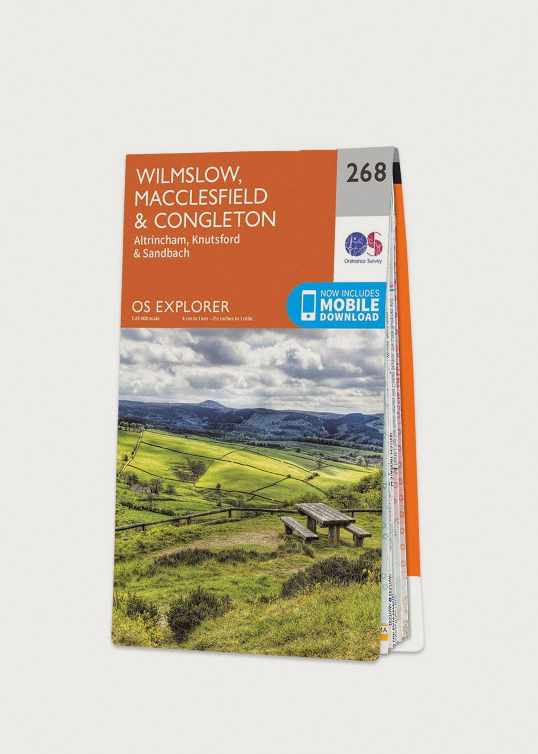 Image - 1 - Wilmslow, Macclesfield & Congleton - OS Explorer OL268 Map