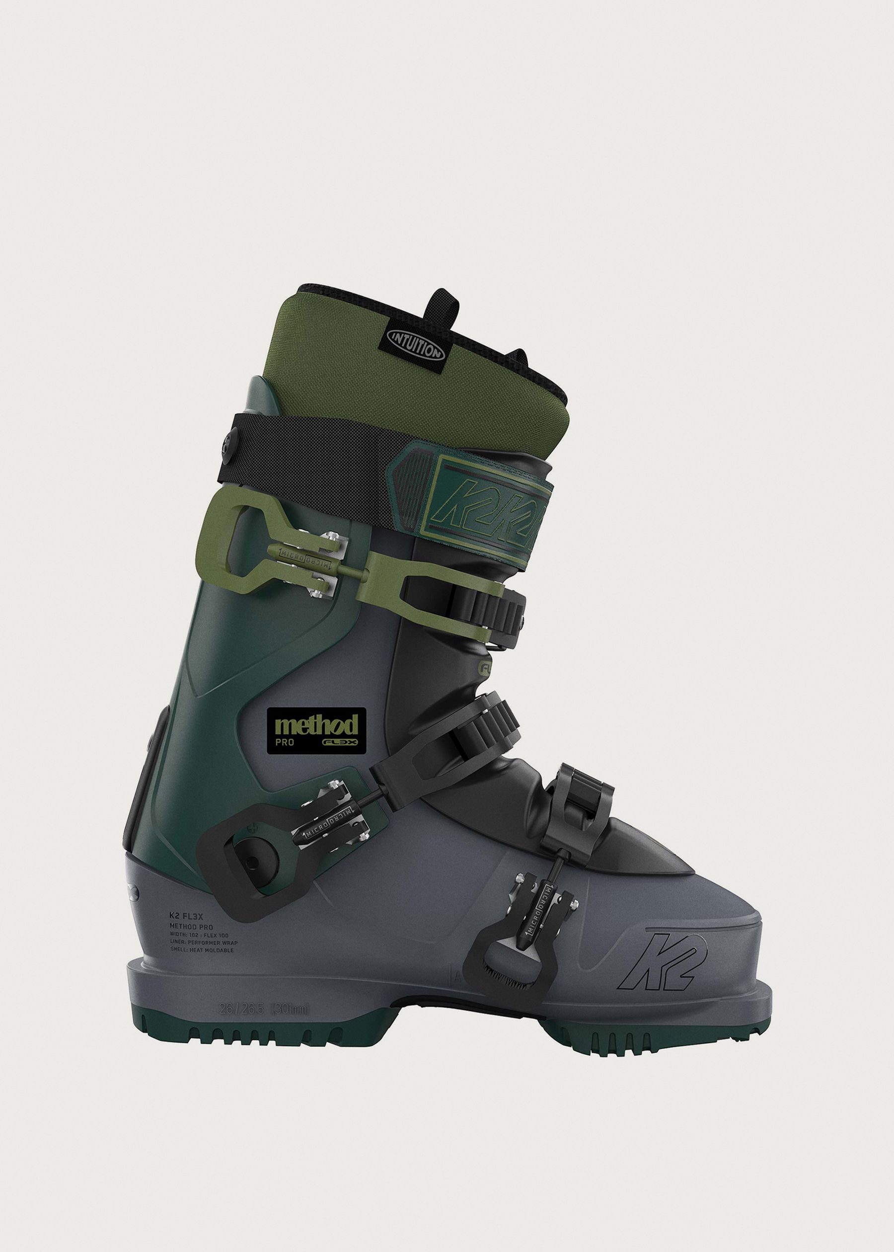 all mountain ski boots k2 Recon 120 BOA 2026 Less is more K2 Recon 100 BOA Men's