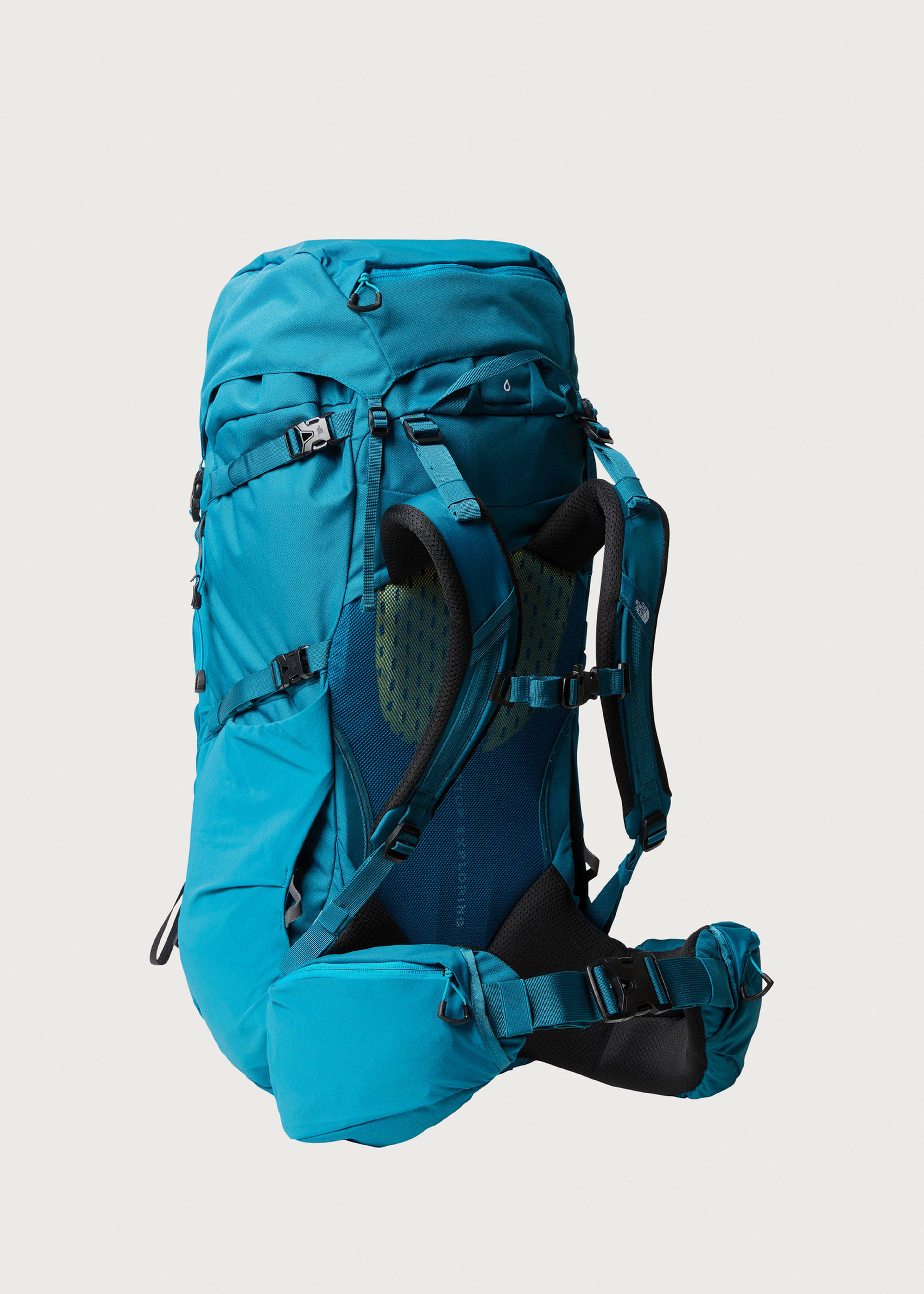 north face 55l backpack The Terra 55 Backpack, TNF Black/Asphalt Grey-NPF, Small/Medium Designed in collaboration with Bishops Peter Croft The North Face Skareb 55