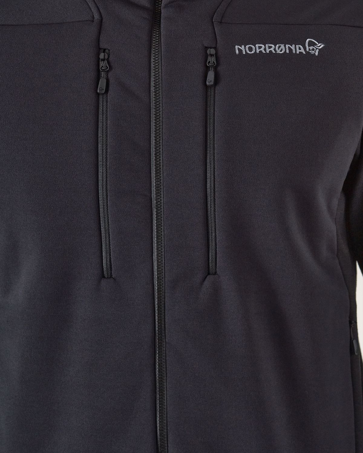 Zipped chest pockets   