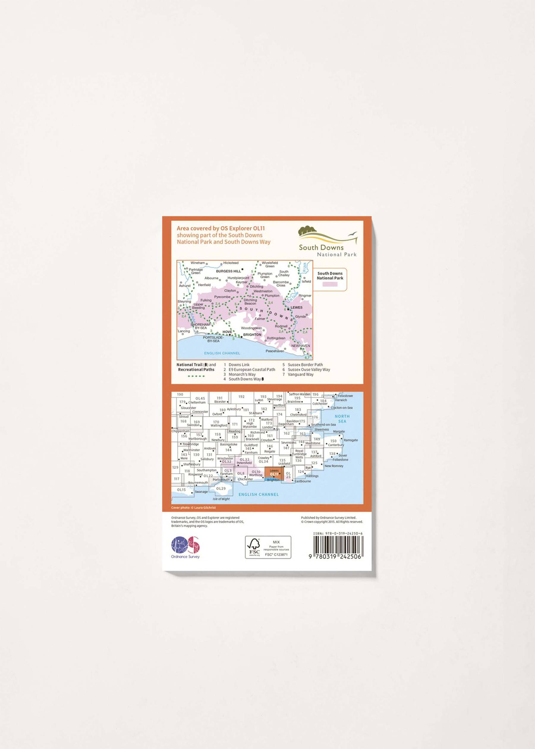 Image - 2 - Brighton & Hove - OS Explorer OL11 Map