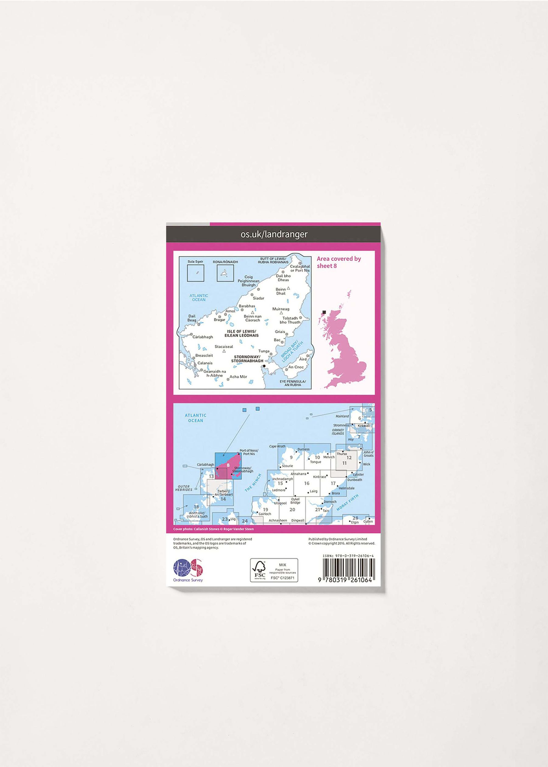 Image - 2 - Stornoway & North Lewis - Landranger 8 Map