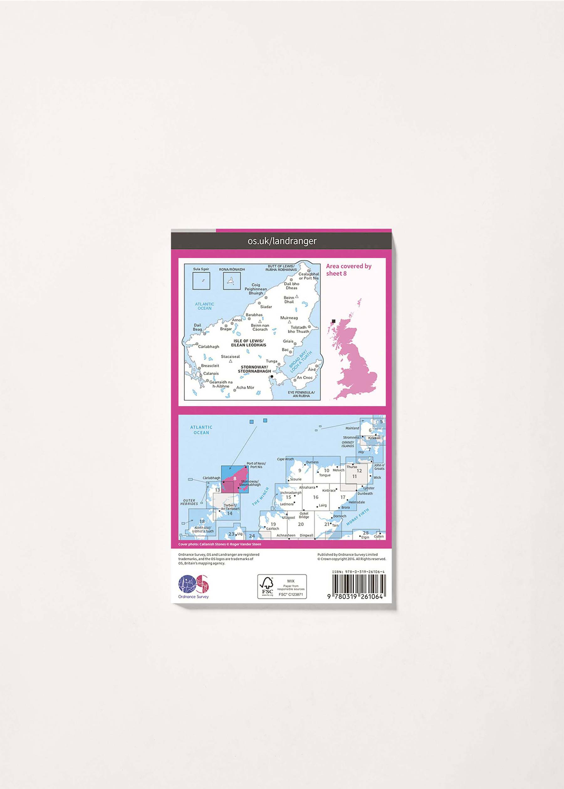 Image - 2 - Stornoway & North Lewis - Landranger 8 Map