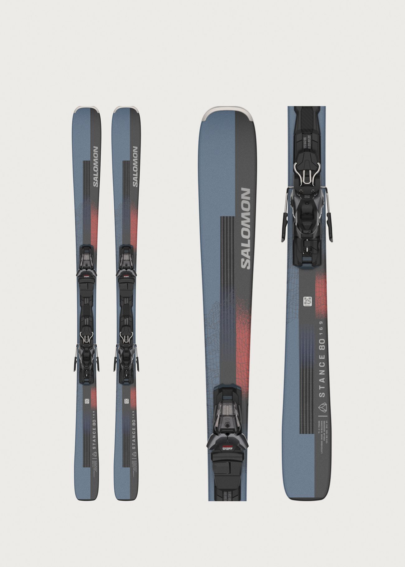 Salomon Stance 80 Skis + M 11 GW Bindings