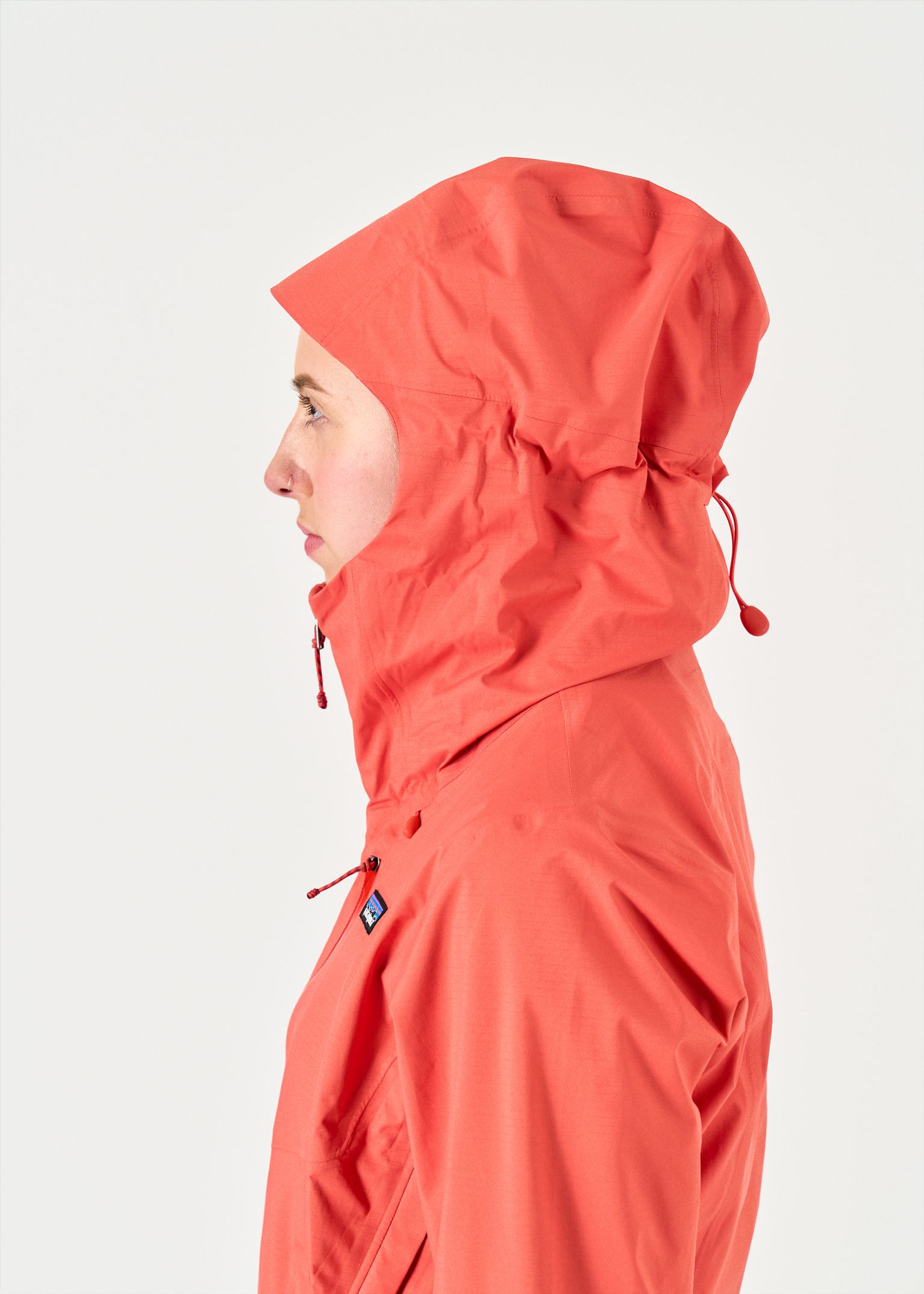 Adjustable helmet compatible hood 