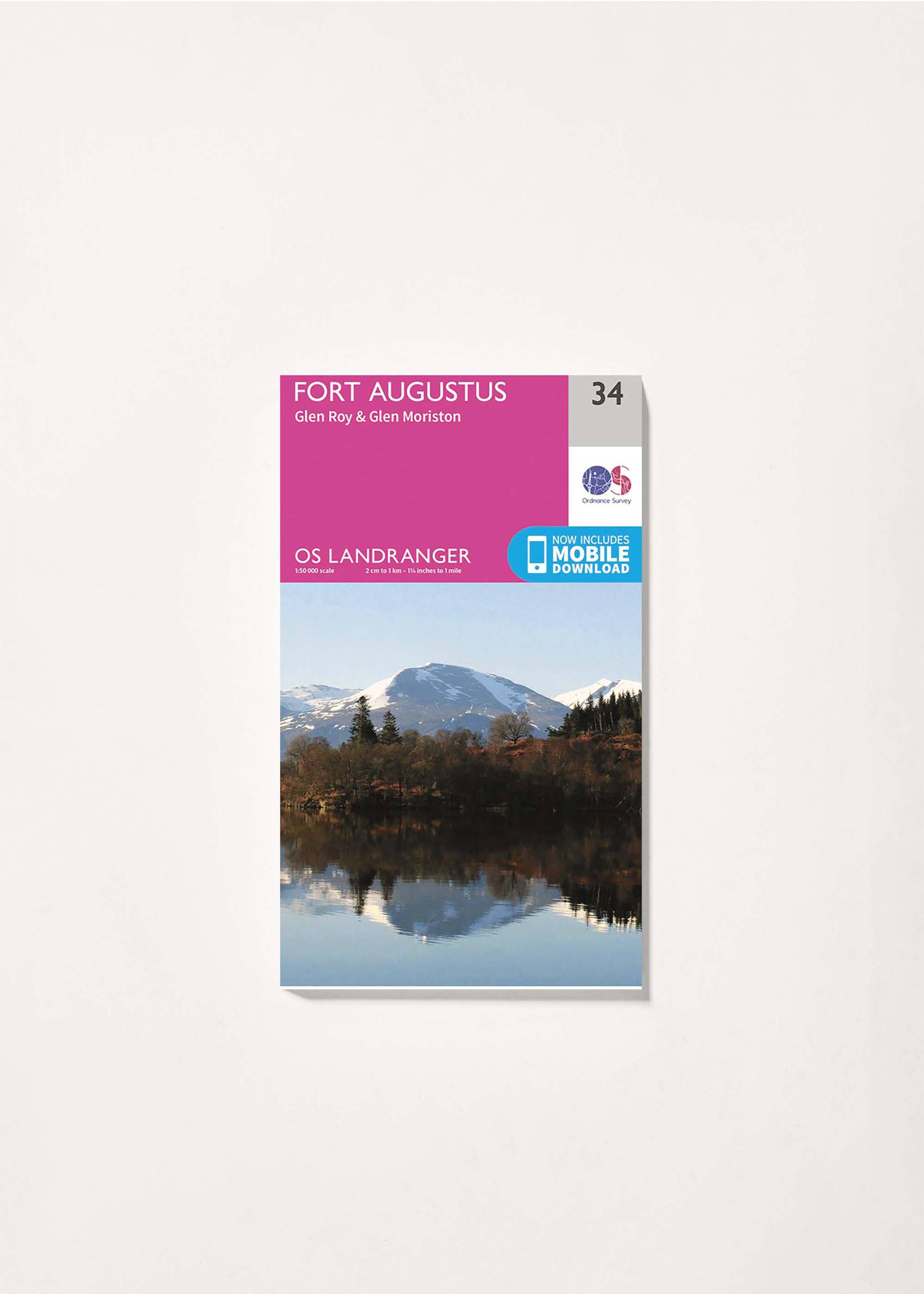 Image - 3 - Fort Augustus, Glen Albyn & Glen Roy - Landranger 34 Map