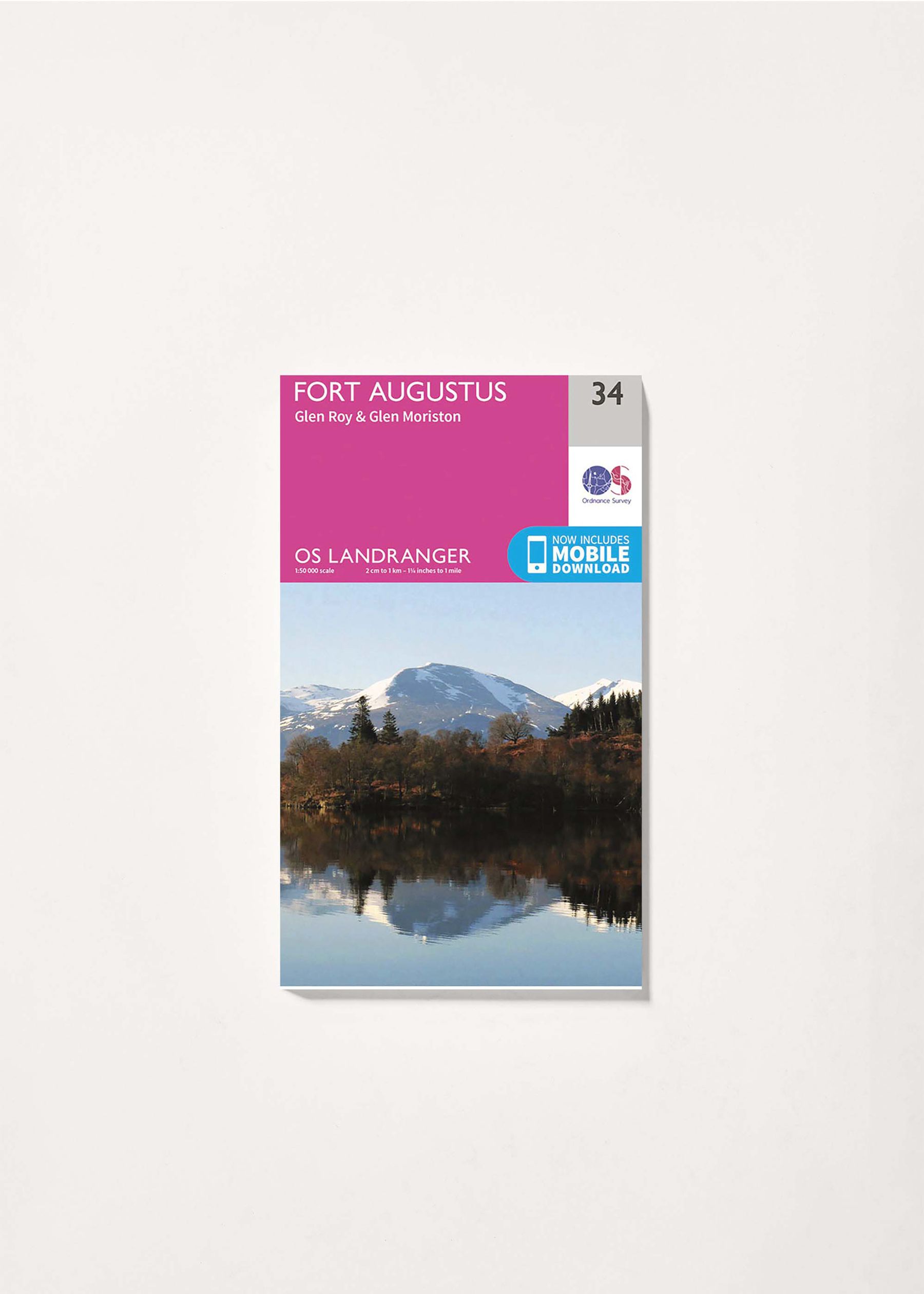 Image - 1 - Fort Augustus, Glen Albyn & Glen Roy - Landranger 34 Map